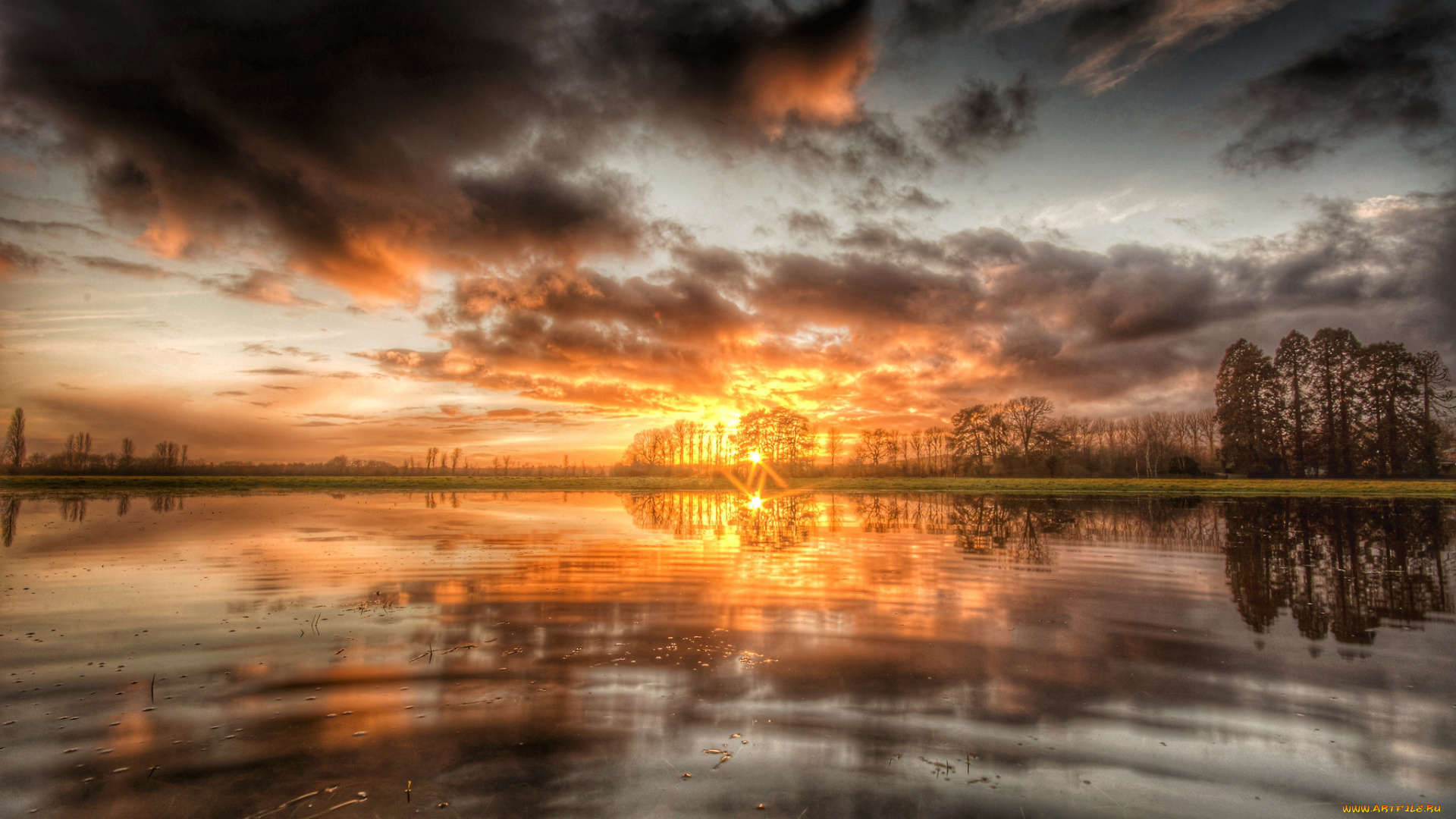 природа, восходы, закаты, рассвет