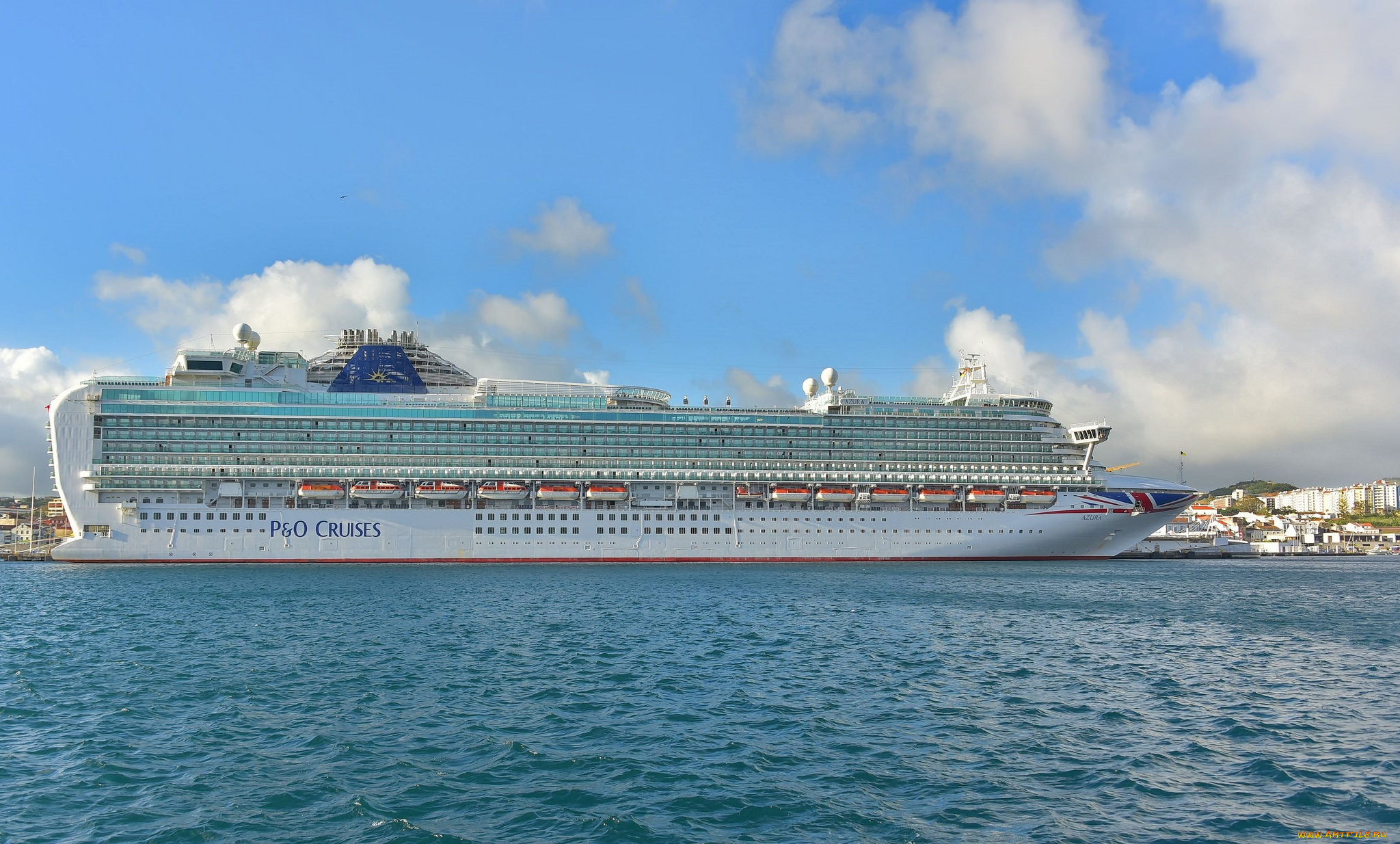 azura, корабли, лайнеры, круиз, лайнер