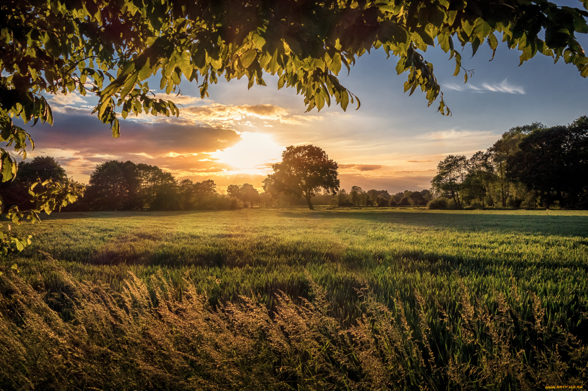 природа, восходы, закаты, рассвет