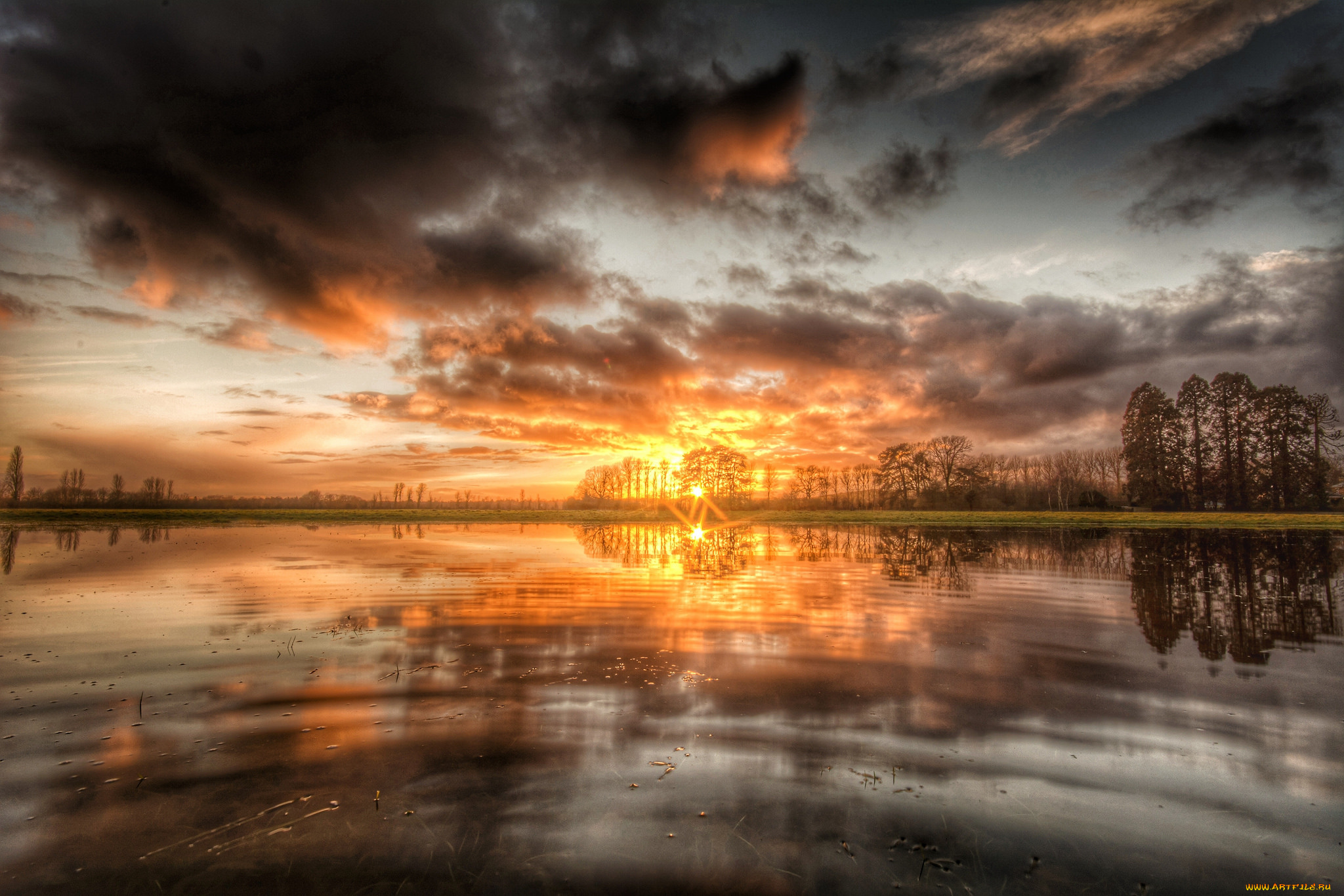 природа, восходы, закаты, рассвет