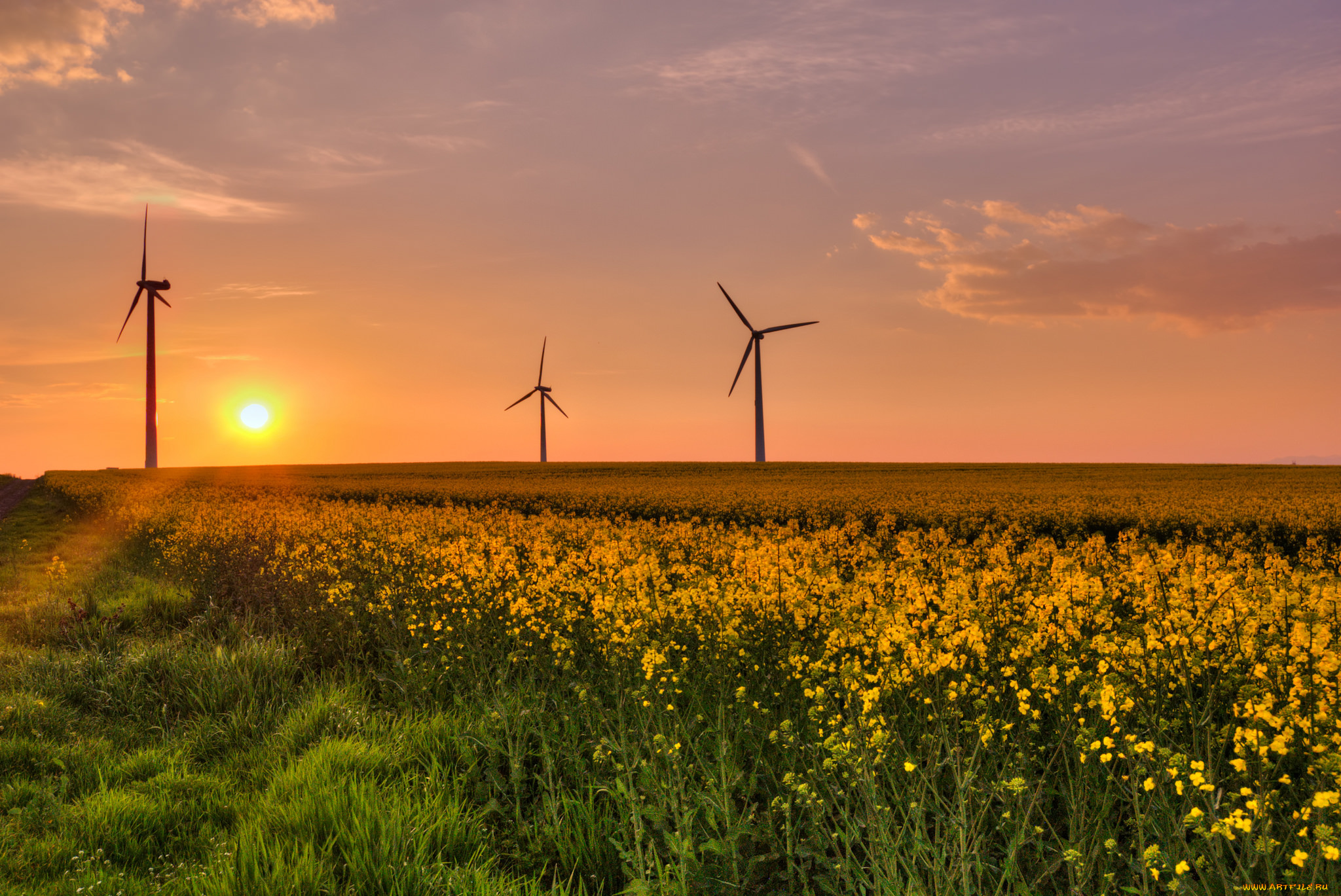 природа, восходы, закаты, рассвет