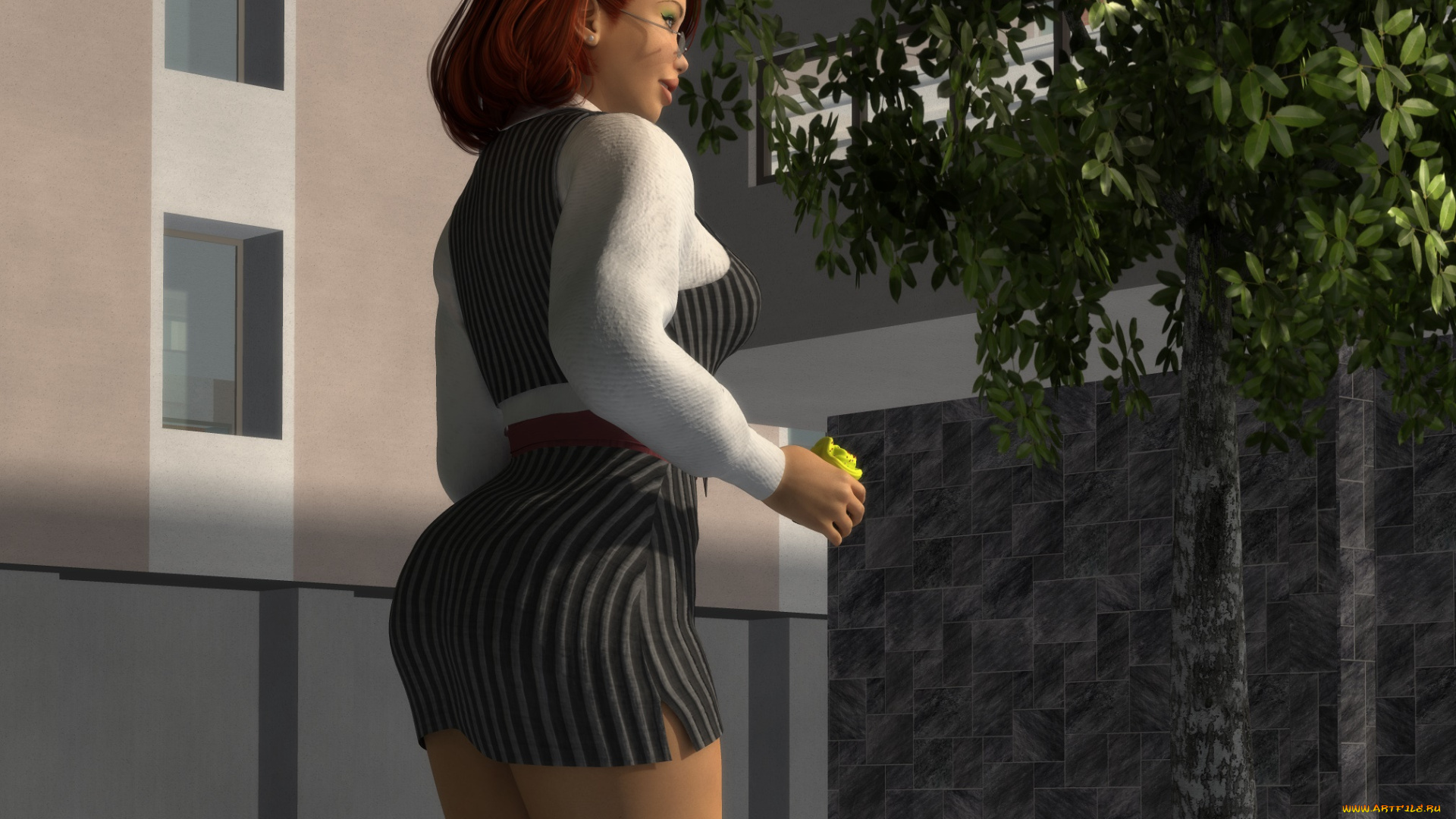 3д, графика, люди, , people, фон, взгляд, девушка