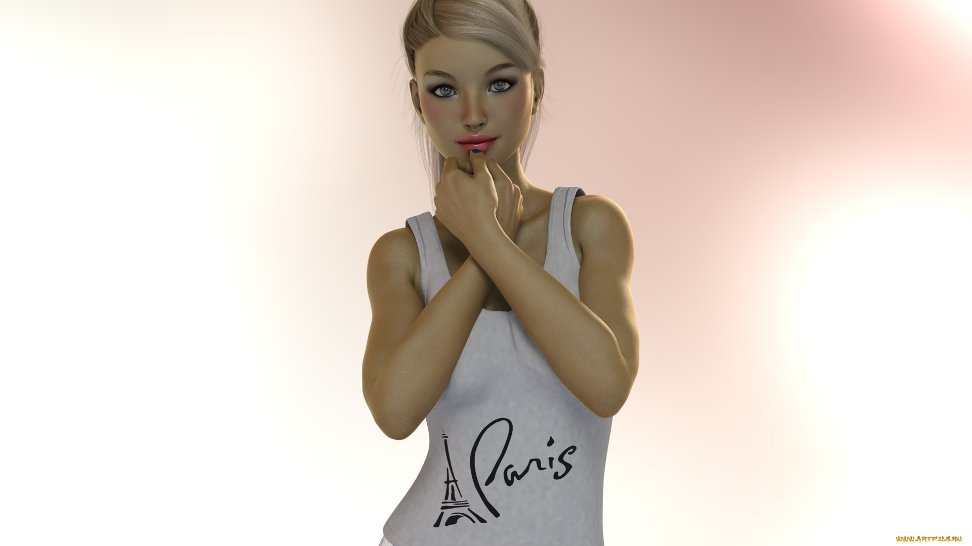 3д, графика, люди, , people, фон, взгляд, девушка