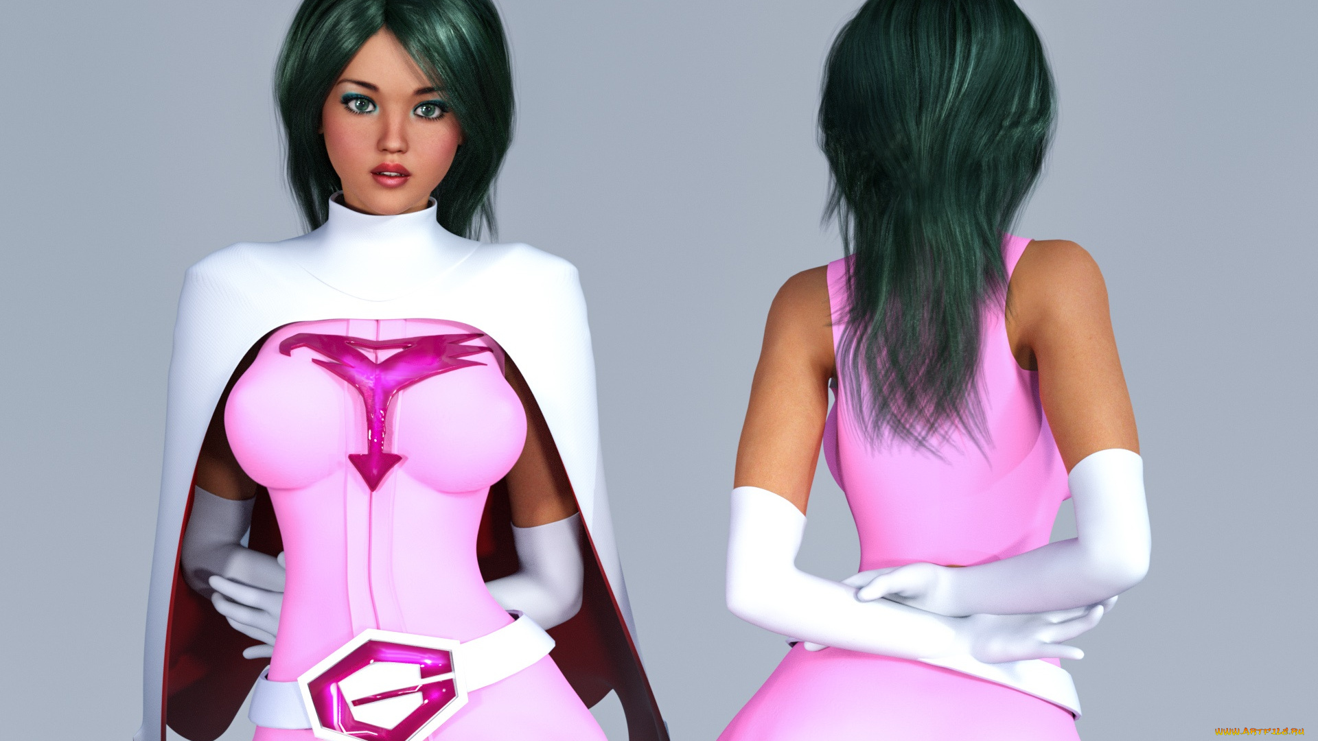 3д, графика, люди, , people, фон, взгляд, девушка