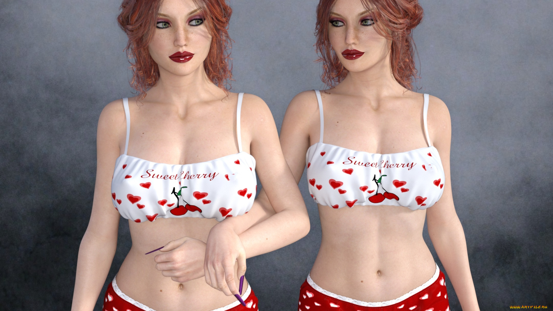 3д, графика, люди, , people, взгляд, девушки, фон