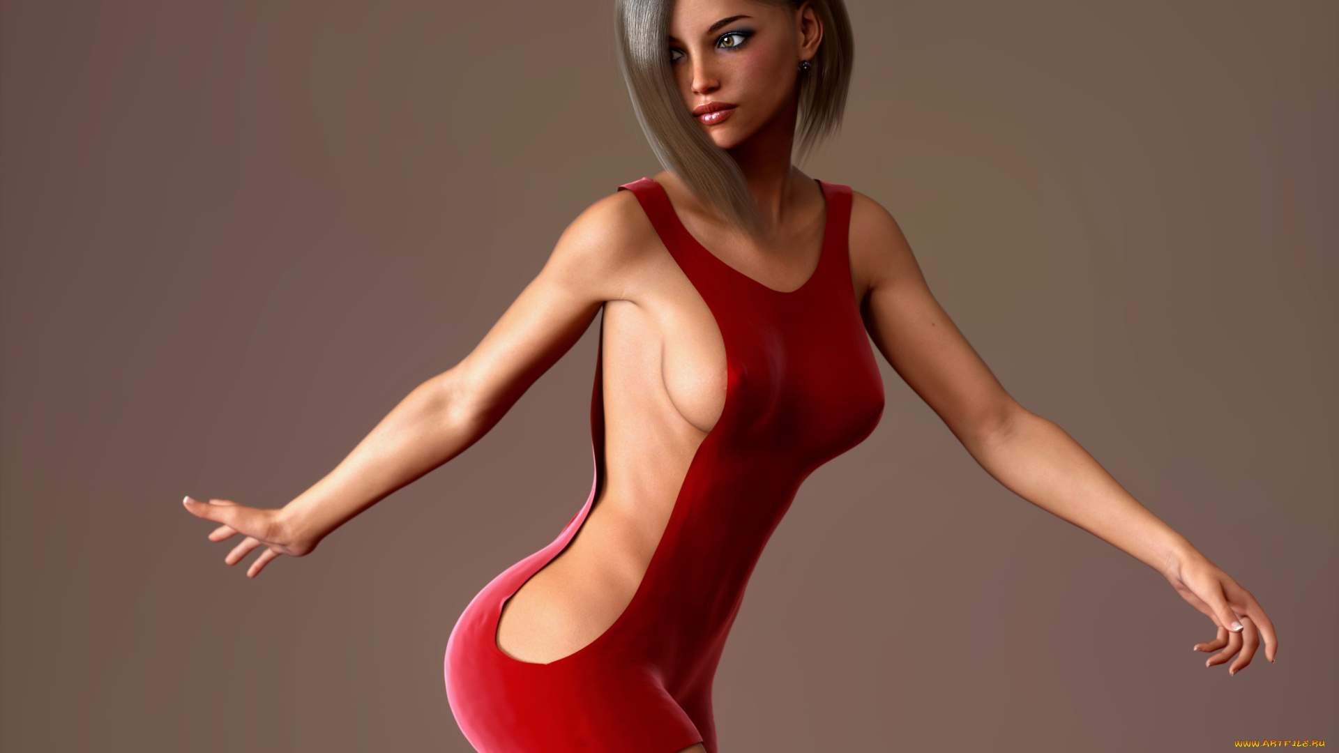 3д, графика, люди, , people, взгляд, девушка, фон