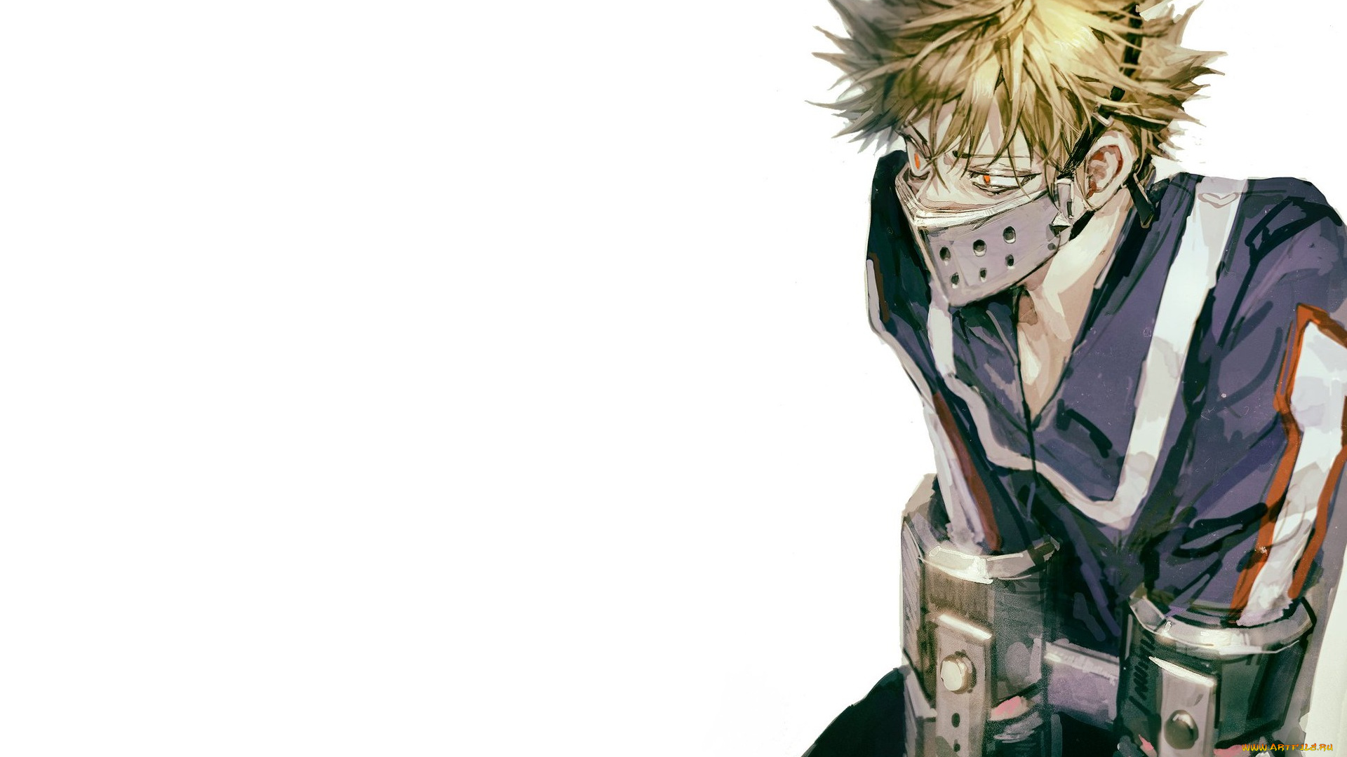 аниме, boku, no, hero, academia, bakugou, katsuki