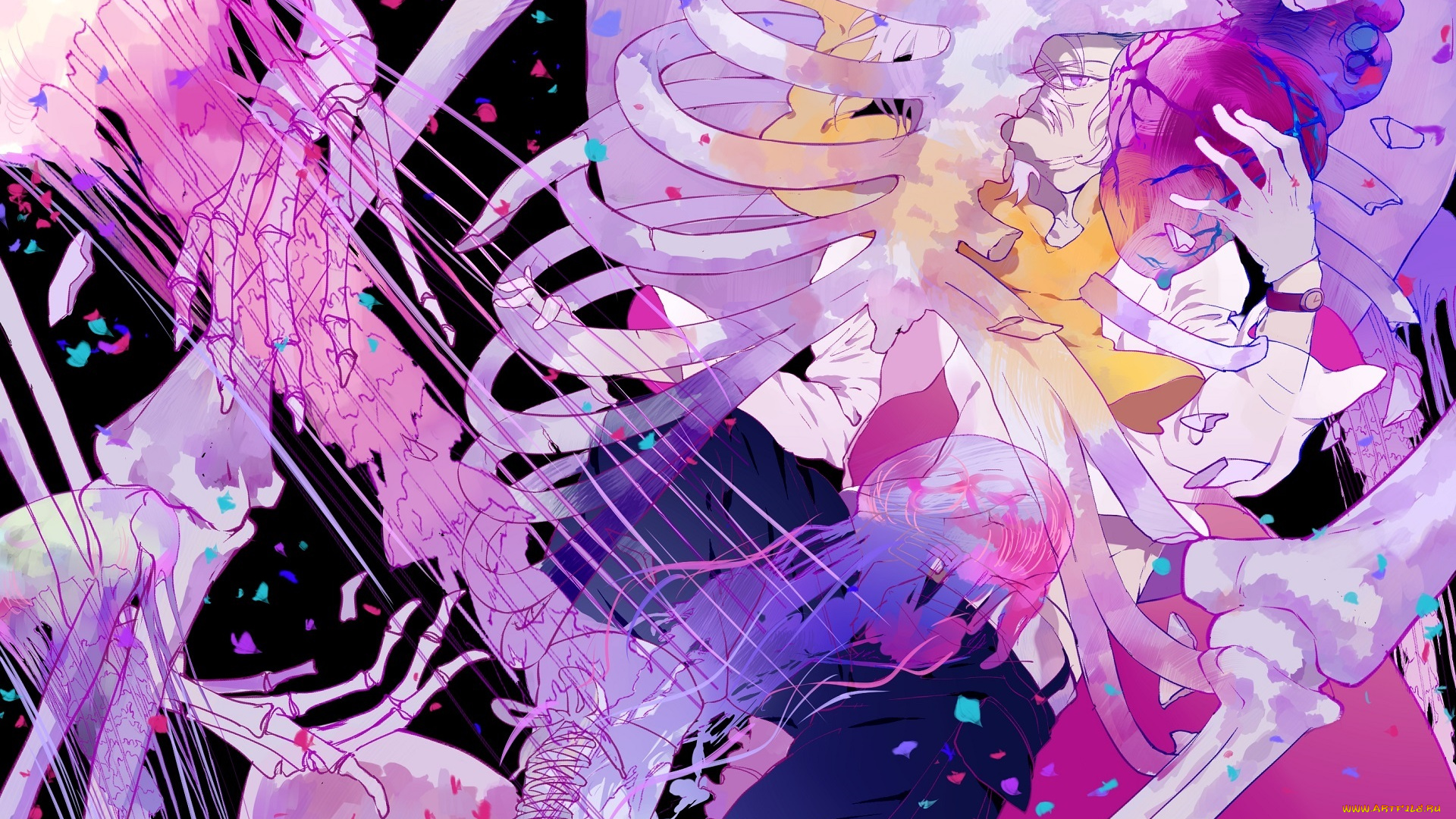 аниме, dramatical, murder, драматическое, убийство