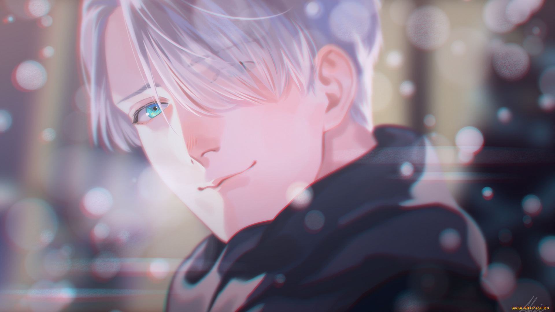 аниме, yuri, on, ice, victor, nikiforov