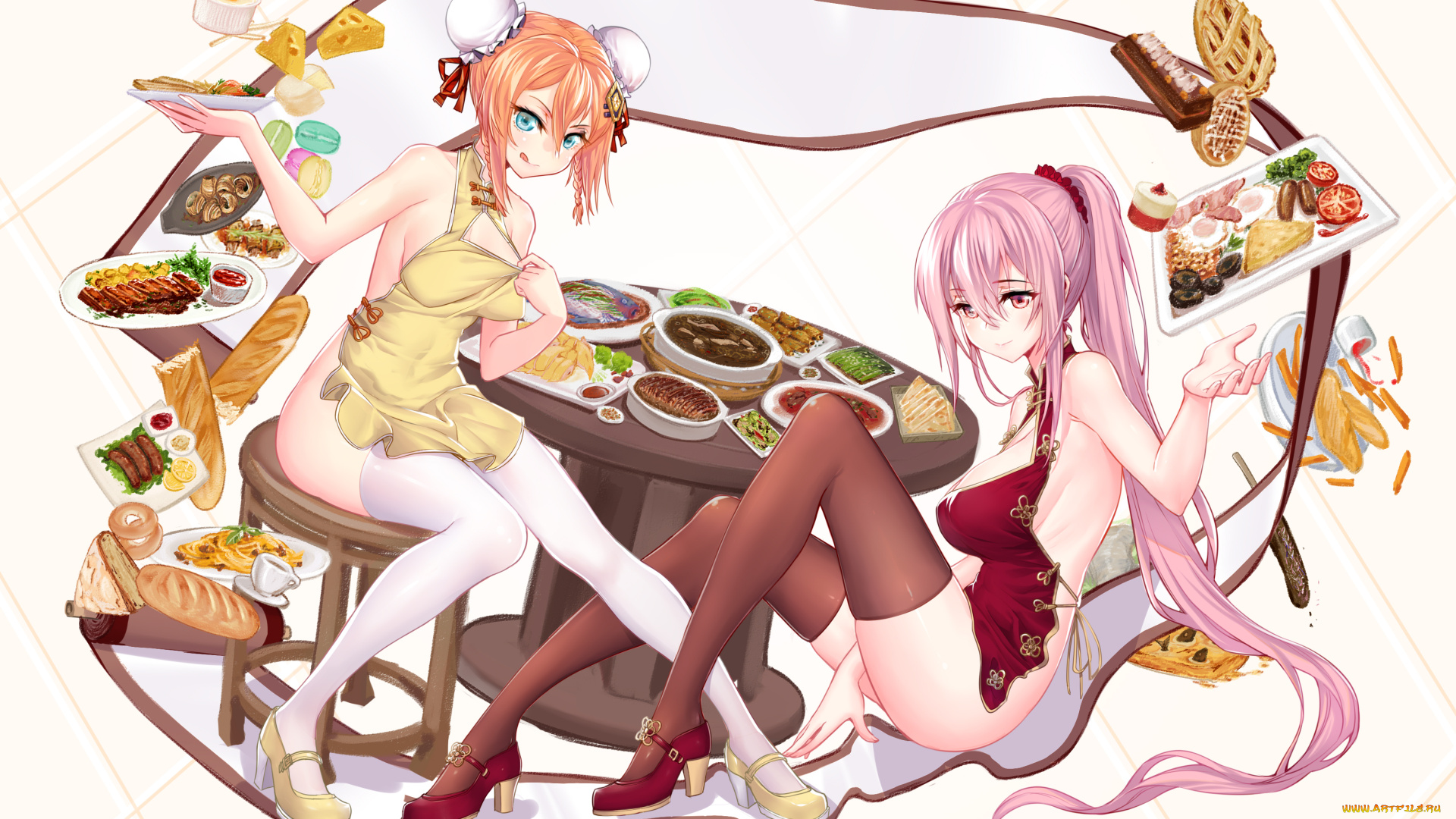 battleship, girls, аниме, unknown, , другое, , девушка, взгляд, фон