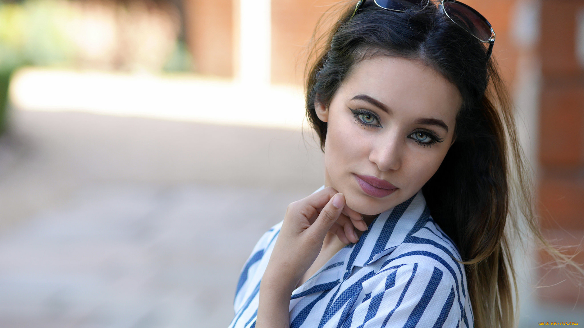 девушки, -unsort, , лица, , портреты, лицо, взгляд