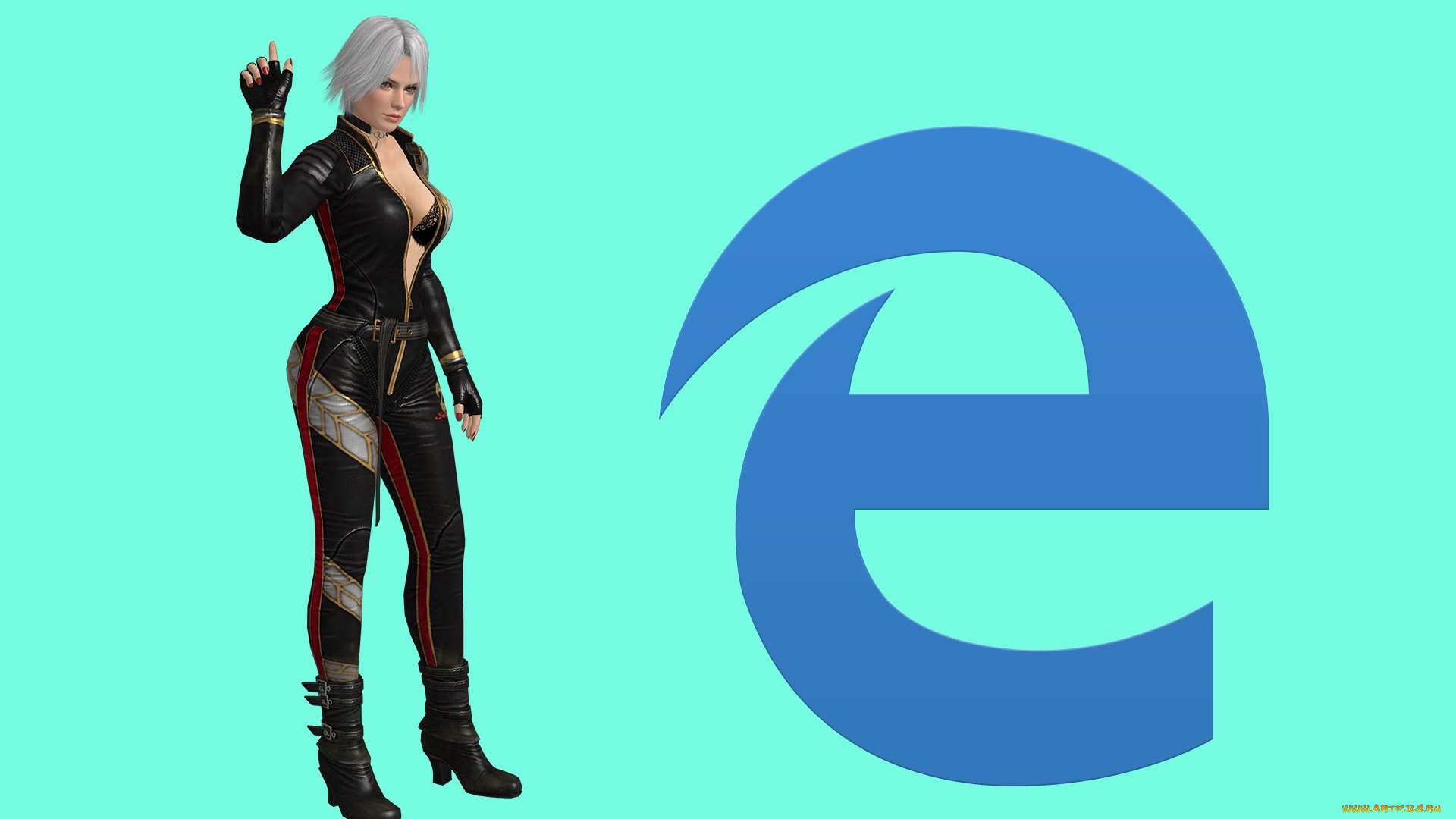 компьютеры, internet, explorer, девушка, взгляд, фон, логотип