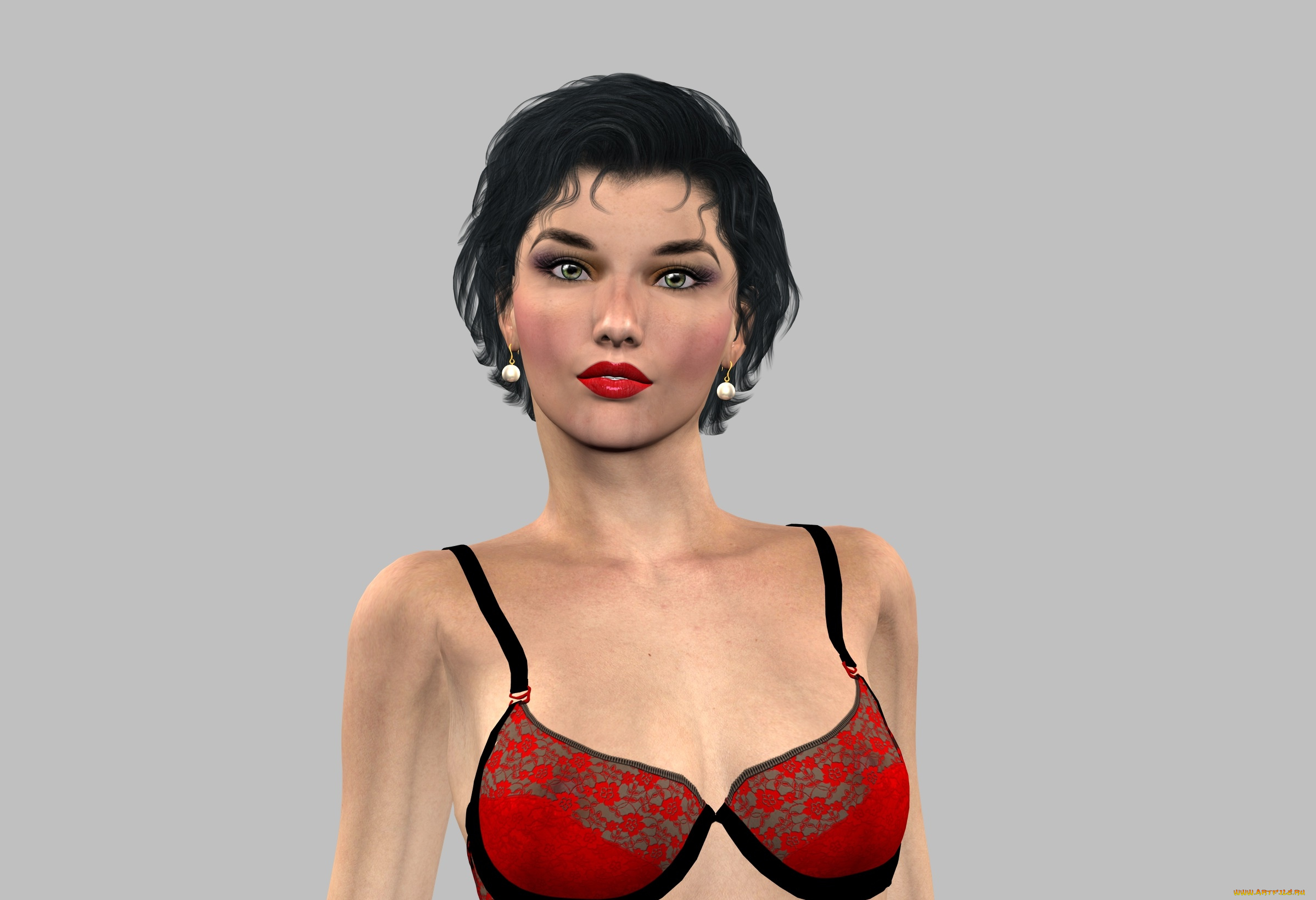 3д, графика, люди, , people, взгляд, девушка, фон