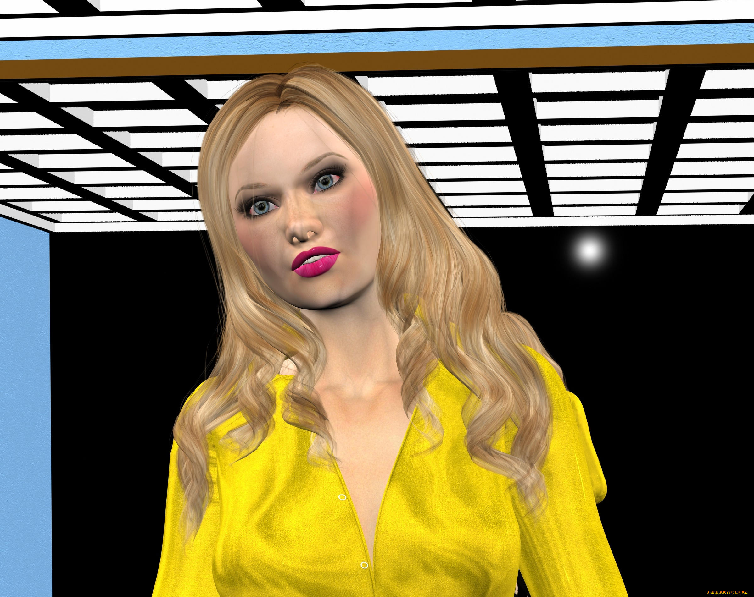 3д, графика, люди, , people, фон, взгляд, девушка