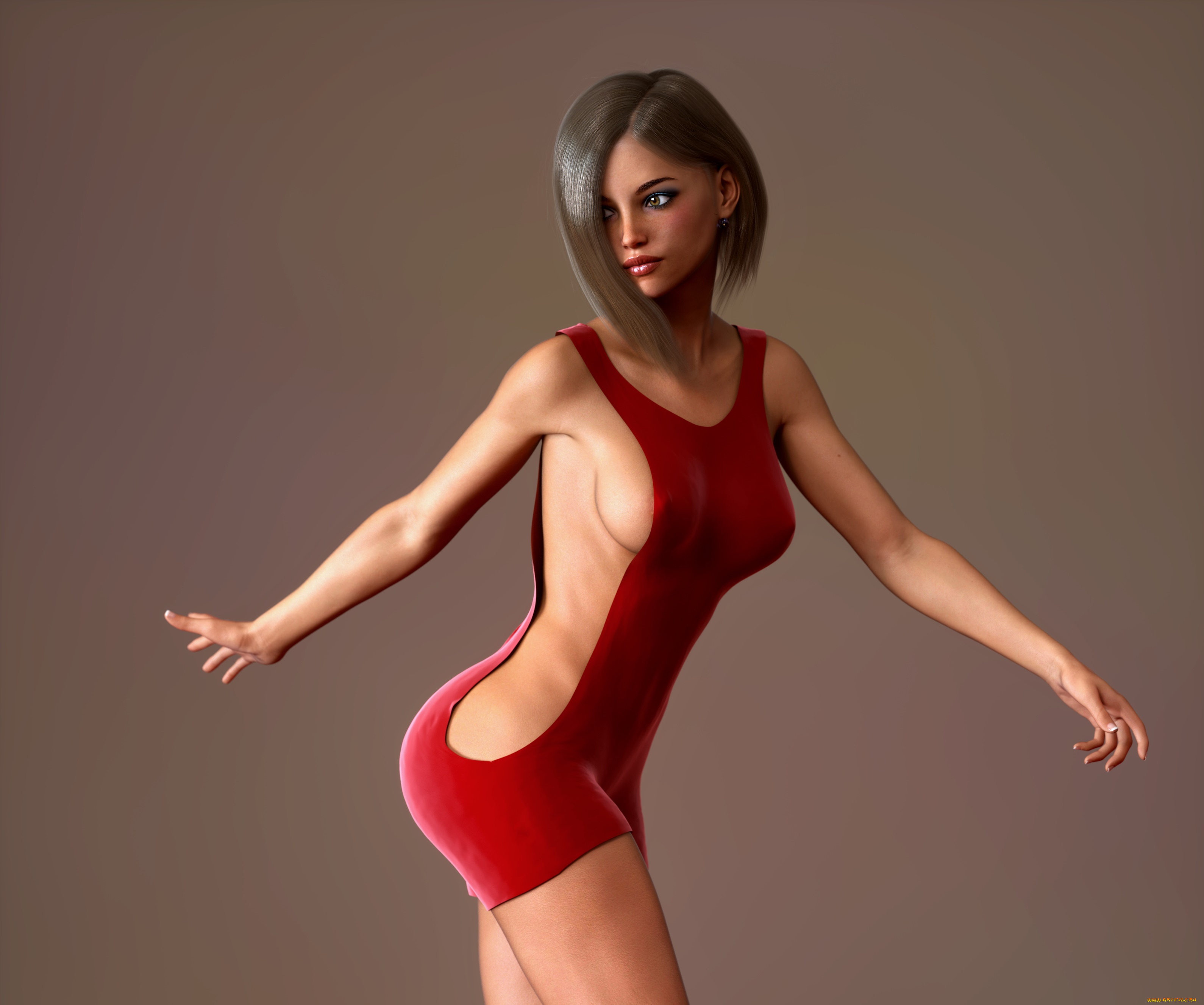 3д, графика, люди, , people, взгляд, девушка, фон