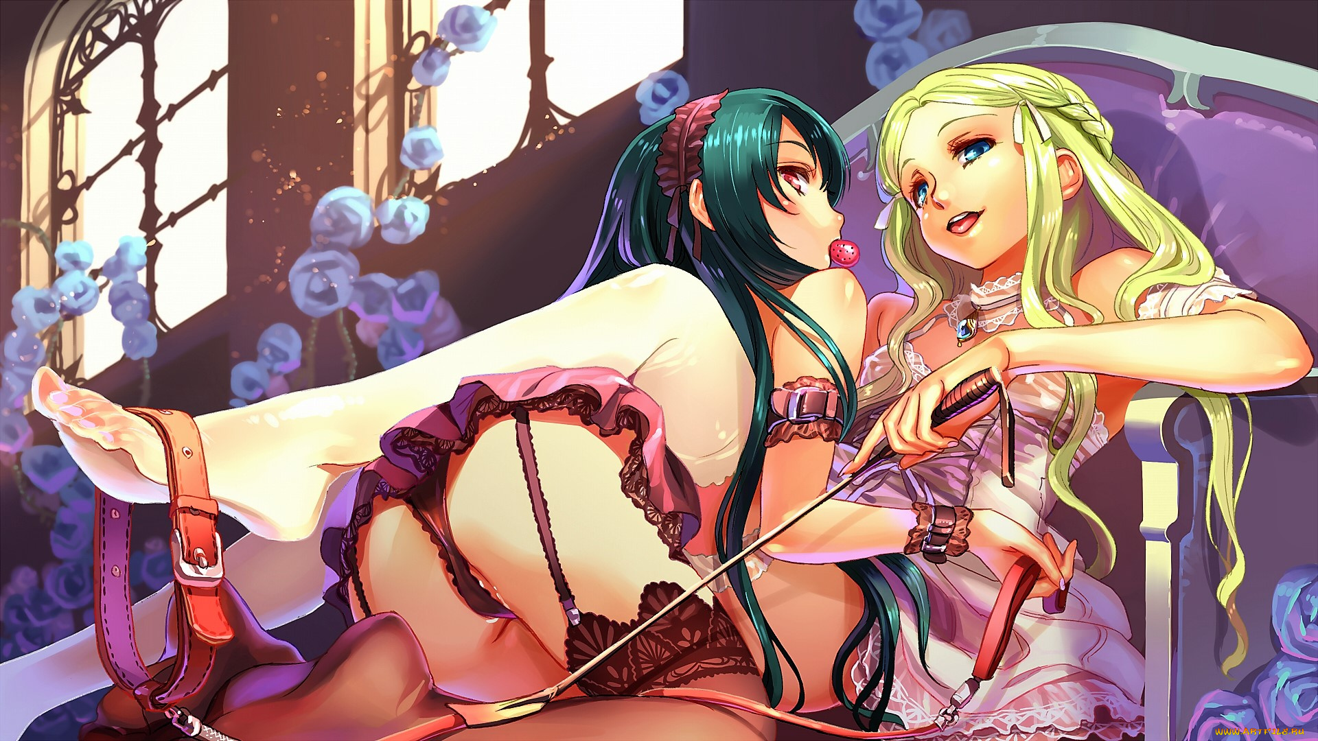 аниме, unknown, , другое, , девушки, игры, бдсм