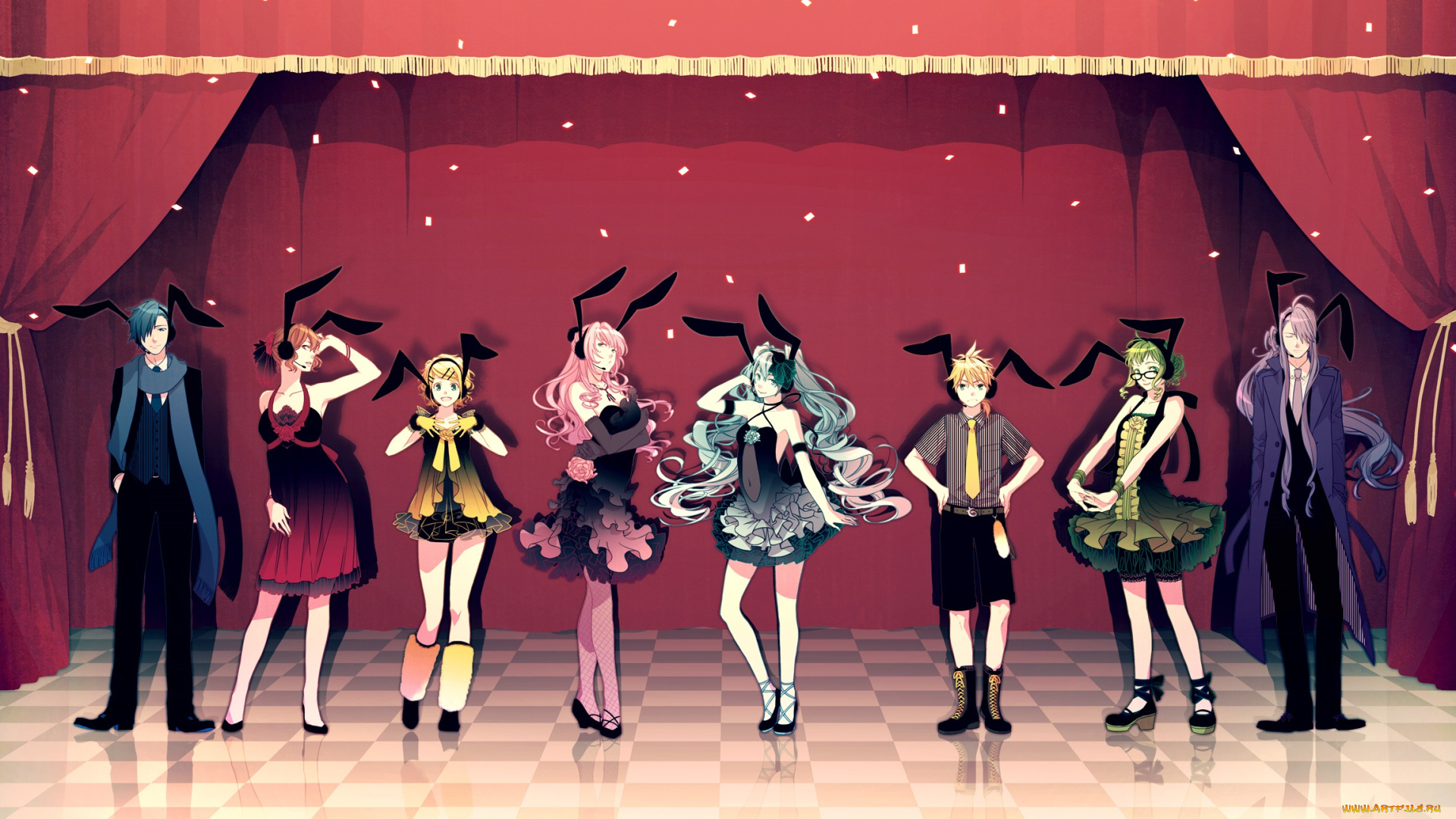 аниме, vocaloid, вокалоид