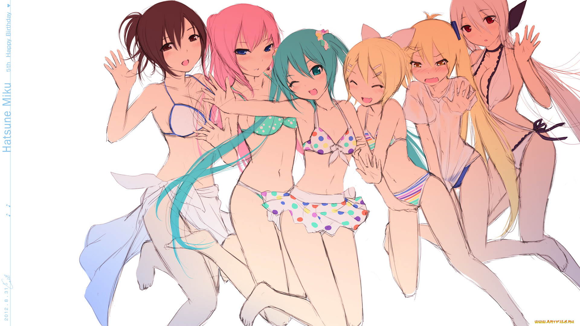 аниме, vocaloid, вокалоид