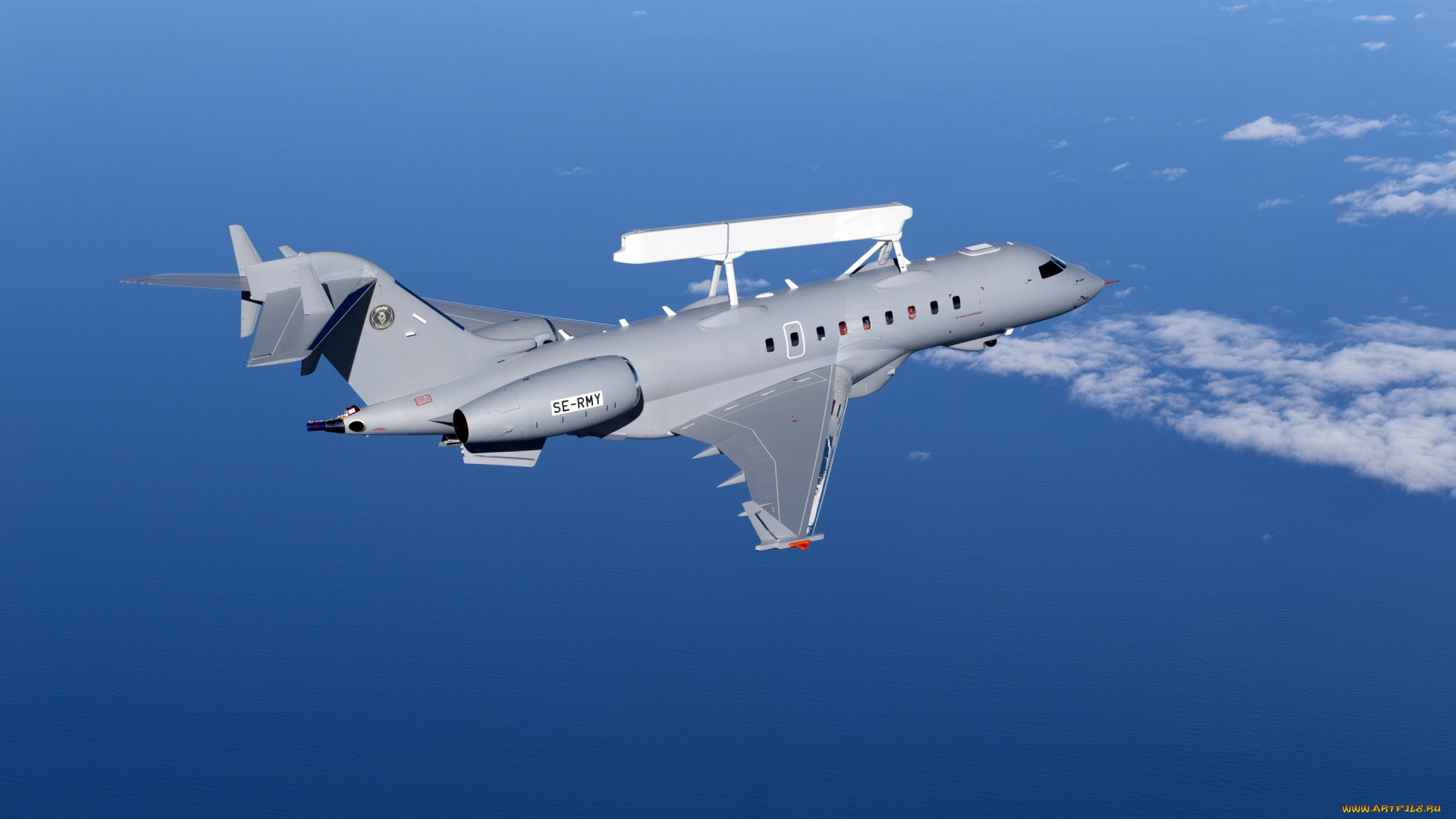 bombardier, global, 6000, авиация, военно-транспортные, самолёты, военный, самолет, swordfish, maritime, patrol, aircraft, радар, saab, швеция