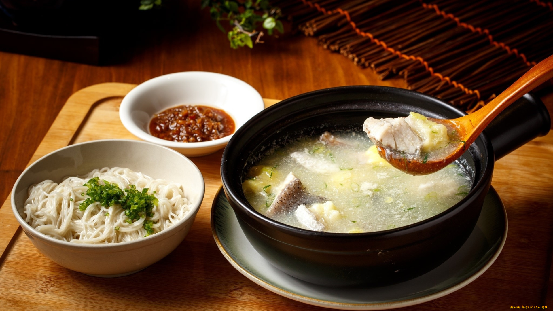 еда, первые, блюда, азиатская, кухня, ассорти