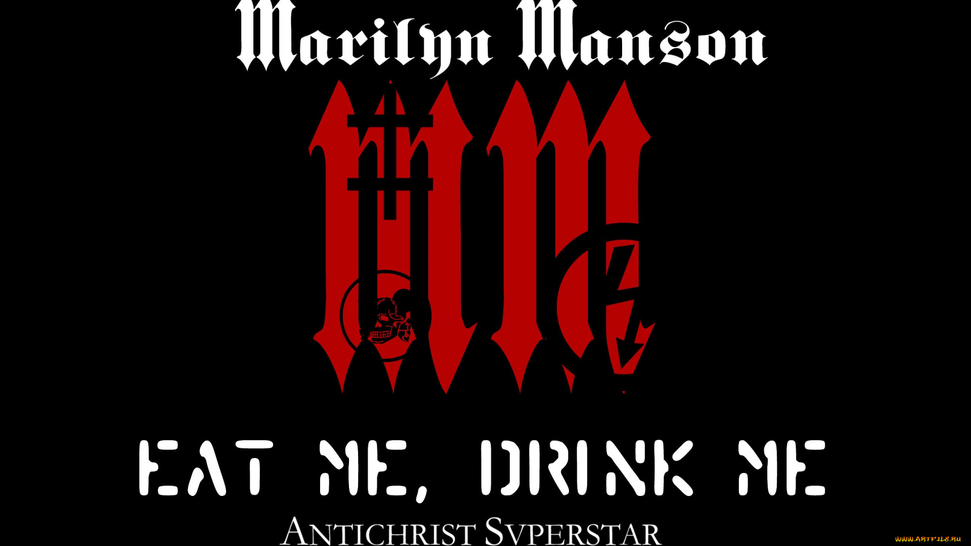 marilyn-manson, музыка, marilyn, manson, логотип