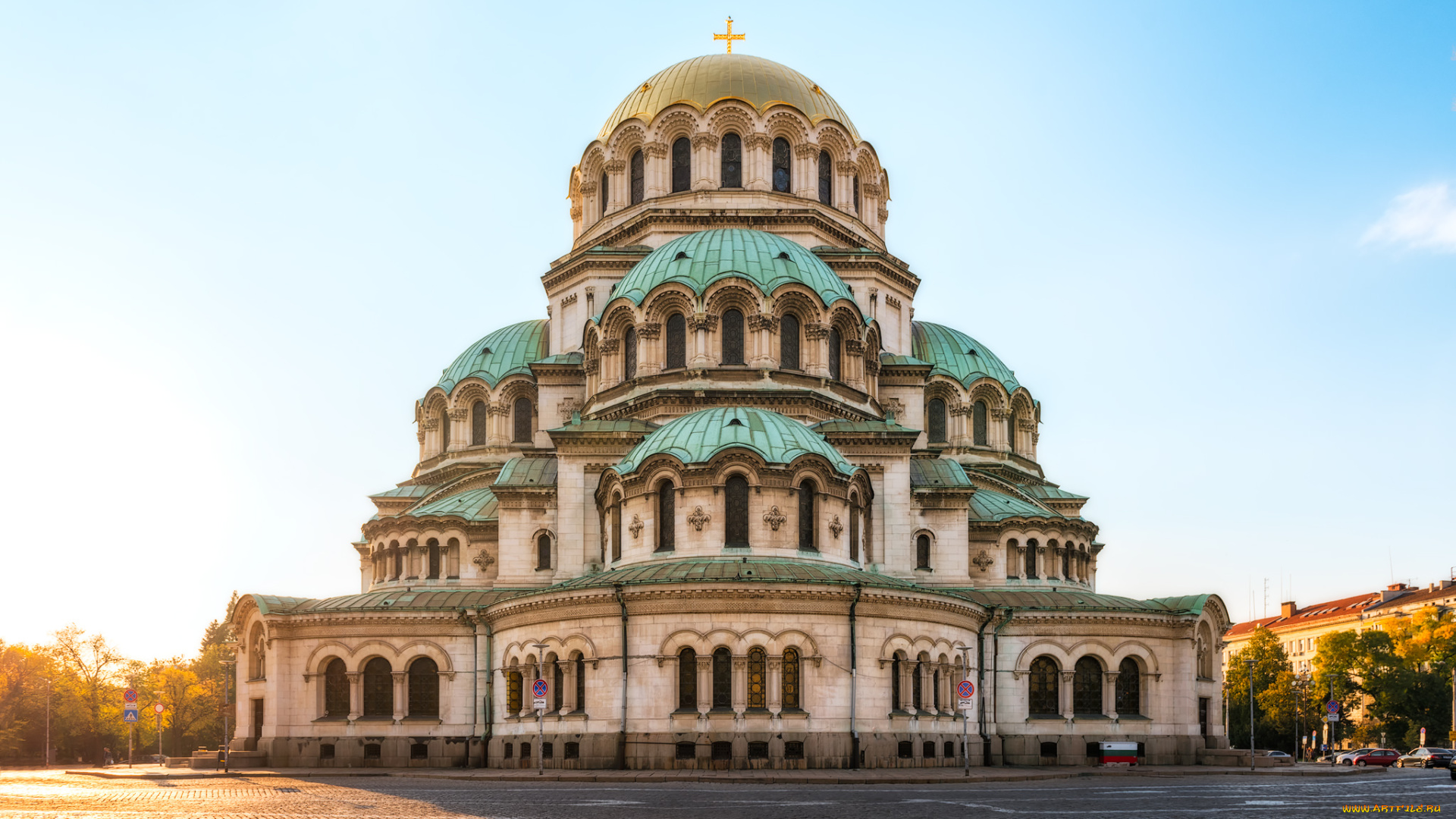 софия, города, -, столицы, государств, александра, невского, собор, болгария, храм, город
