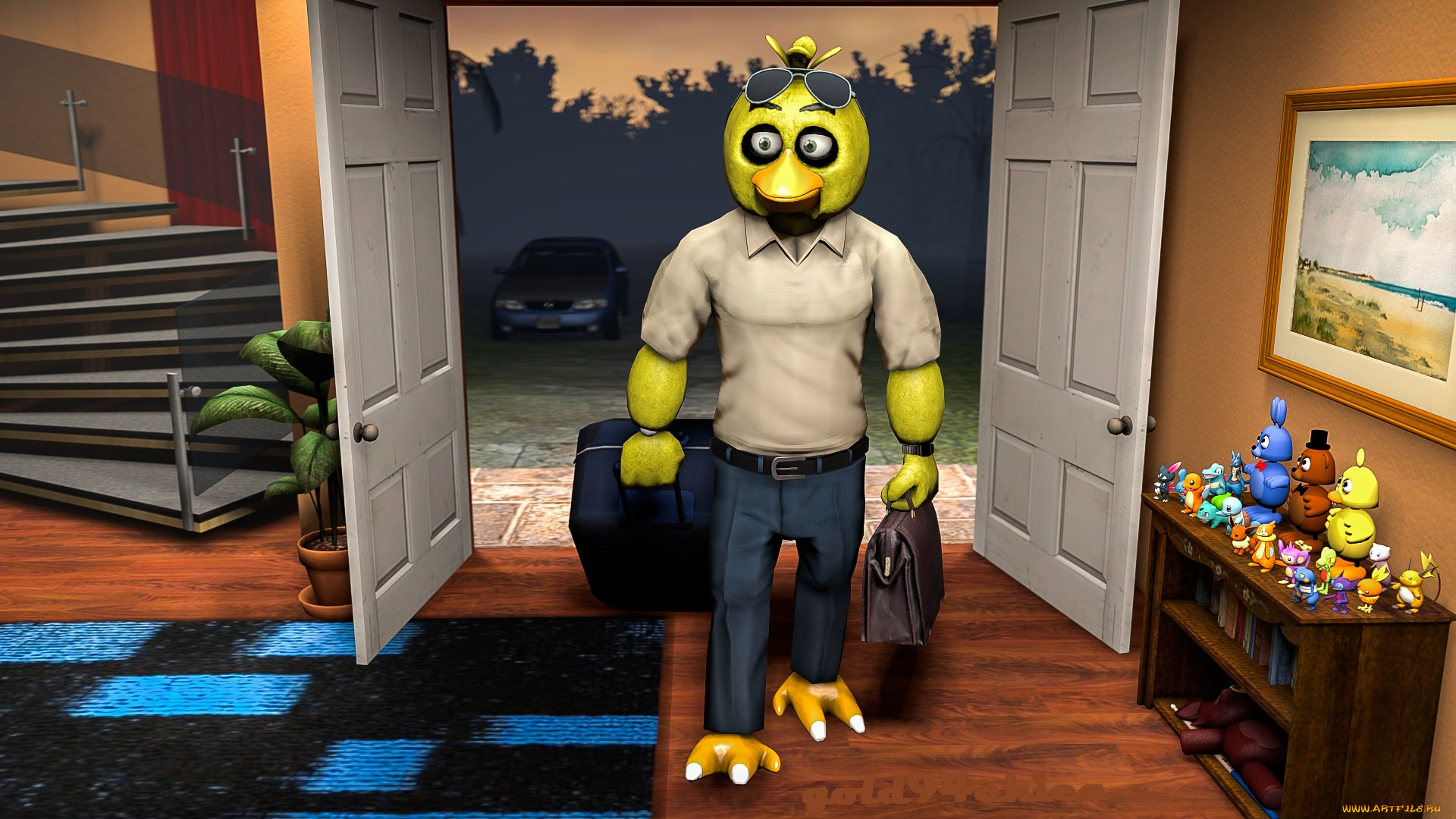 видео, игры, five, nights, at, freddy`s, five, nights, at, freddy's