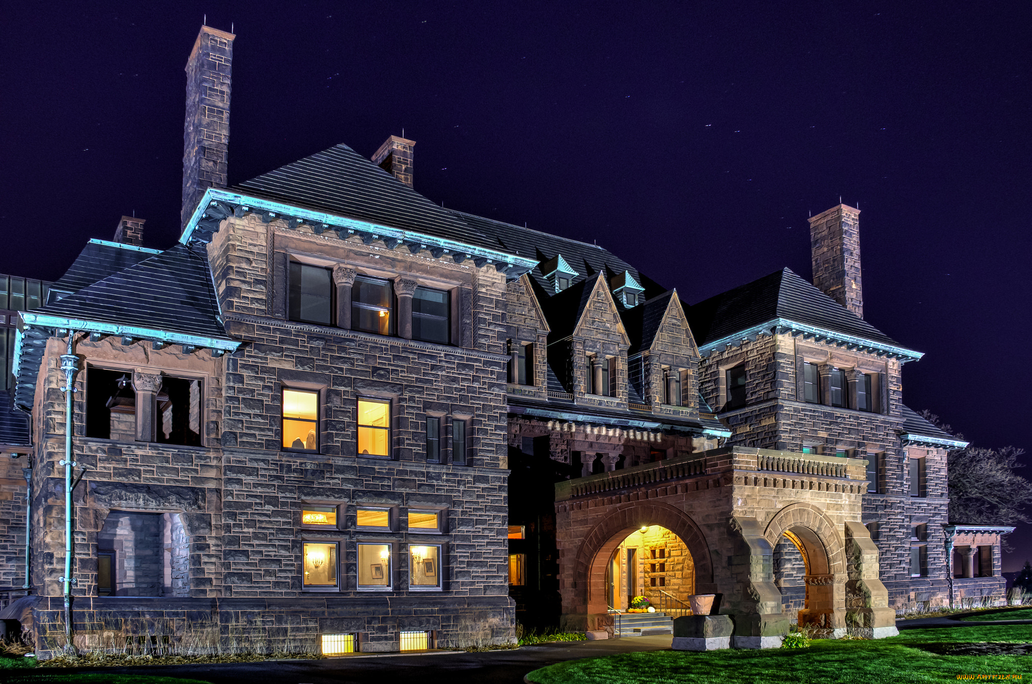 города, -, здания, , дома, простор