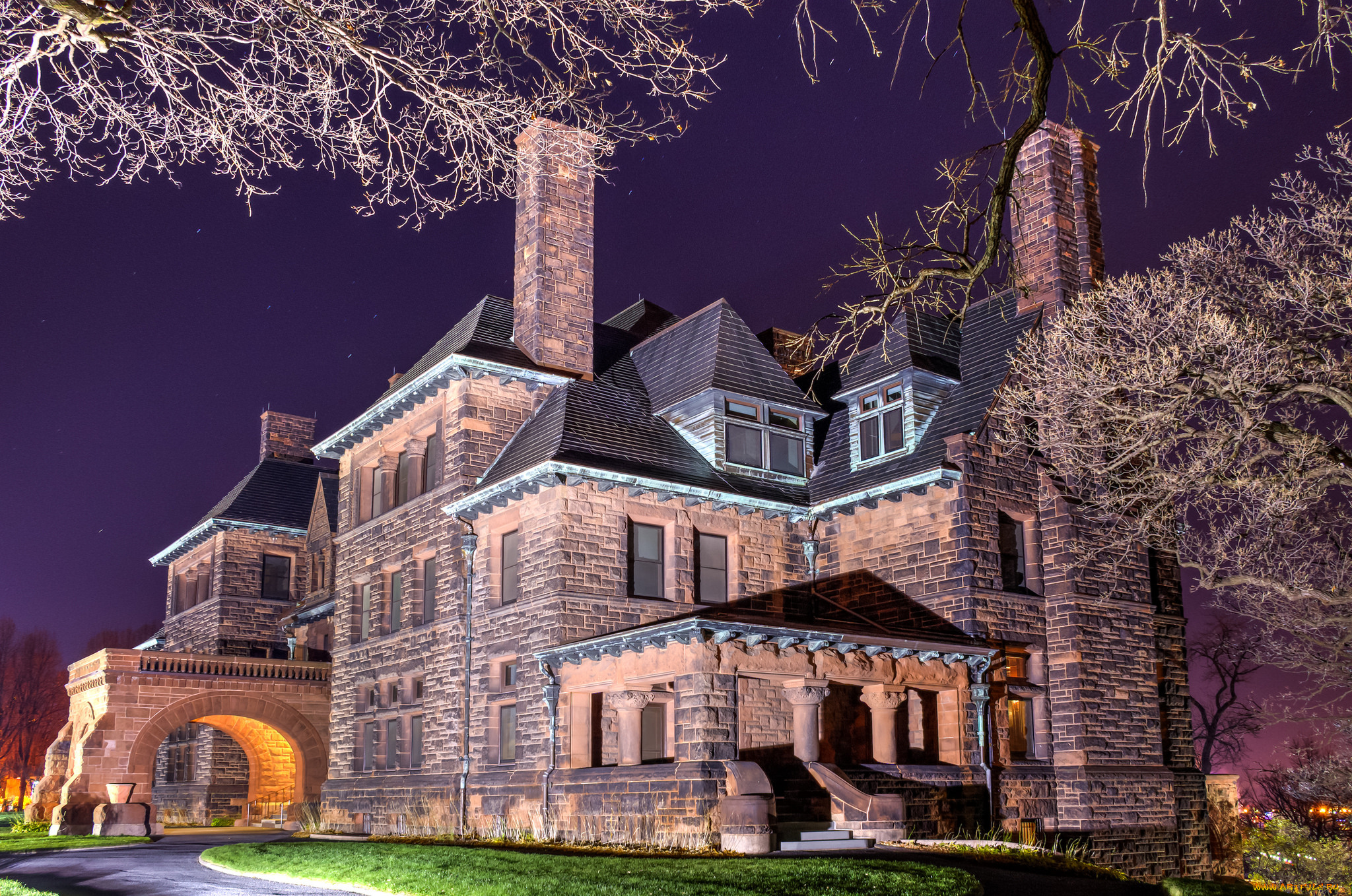 города, -, здания, , дома, простор