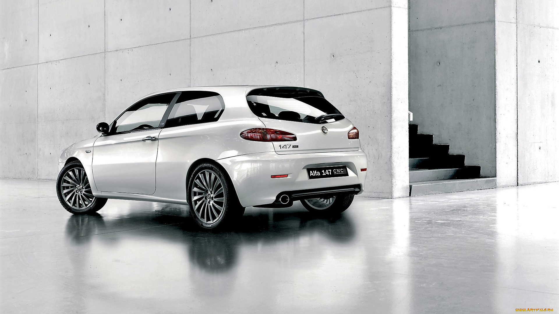 автомобили, alfa, romeo, белый, ступени