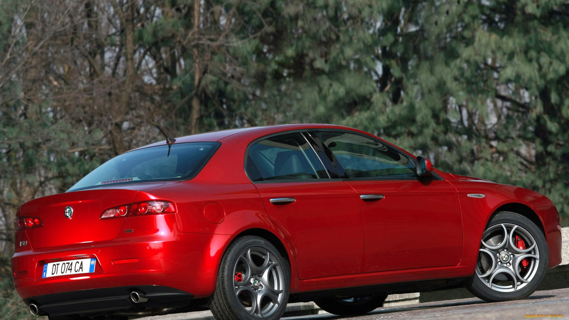 автомобили, alfa, romeo, красный