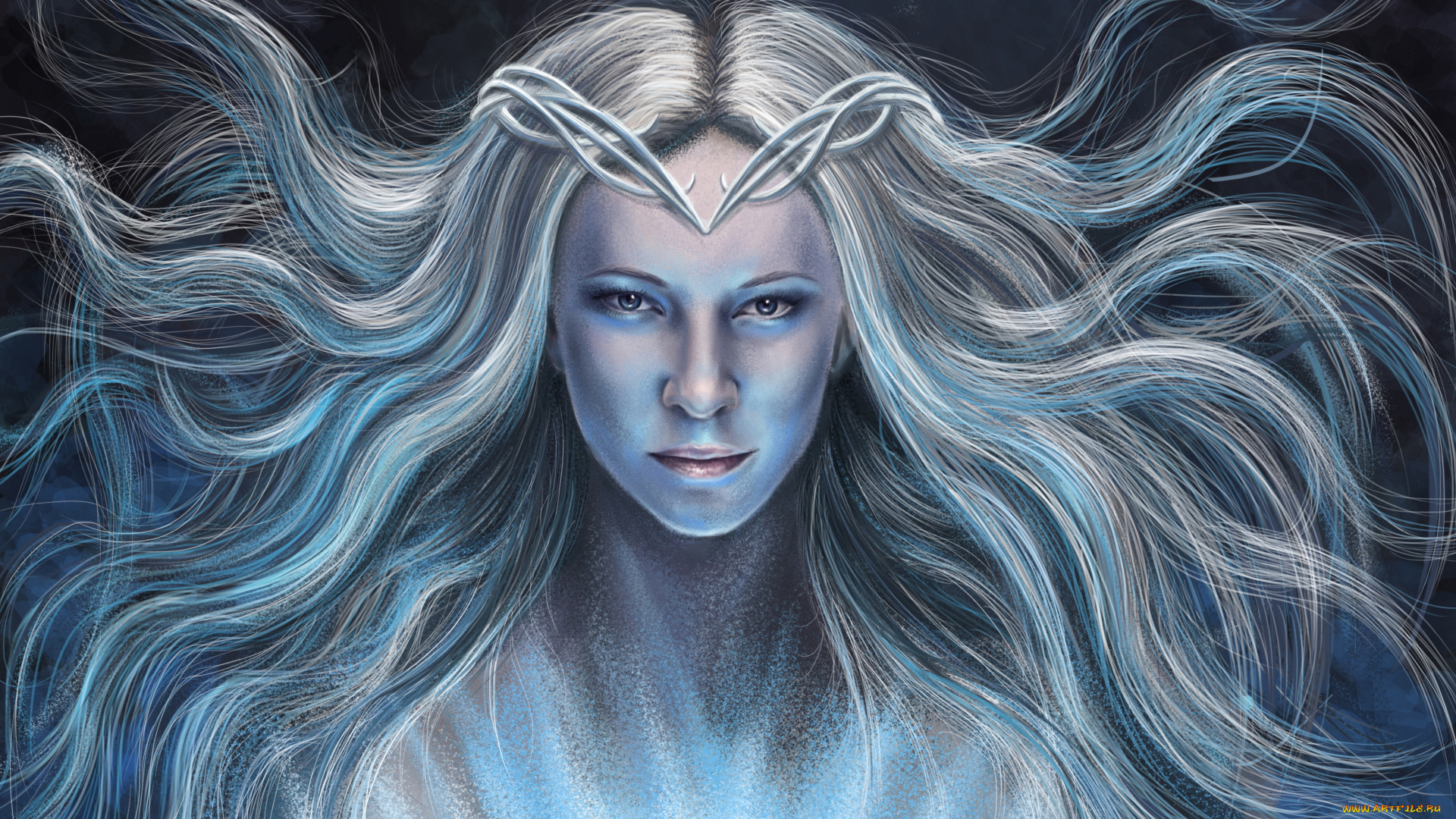 рисованное, кино, , мультфильмы, девушка, фон, взгляд, волосы