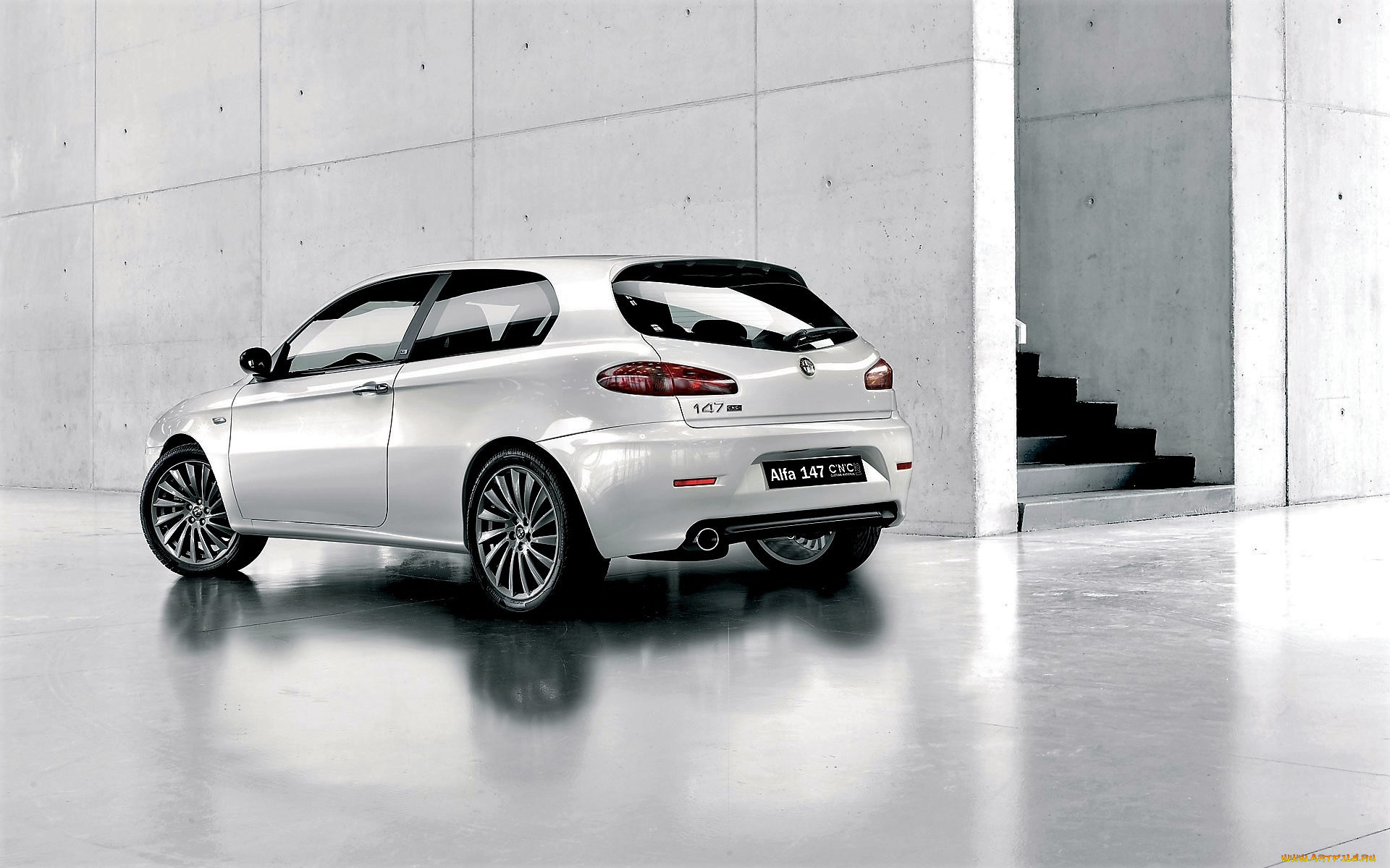 автомобили, alfa, romeo, белый, ступени