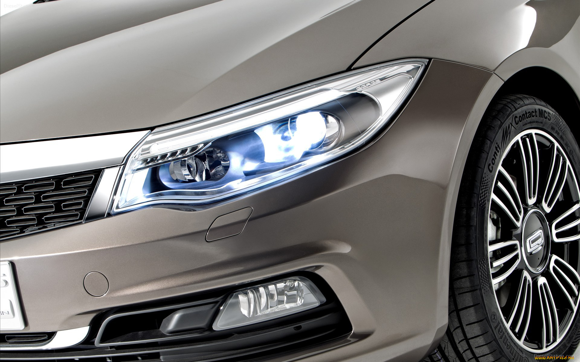 qoros, march, автомобили, фрагменты, автомобиля, серебристый, фара