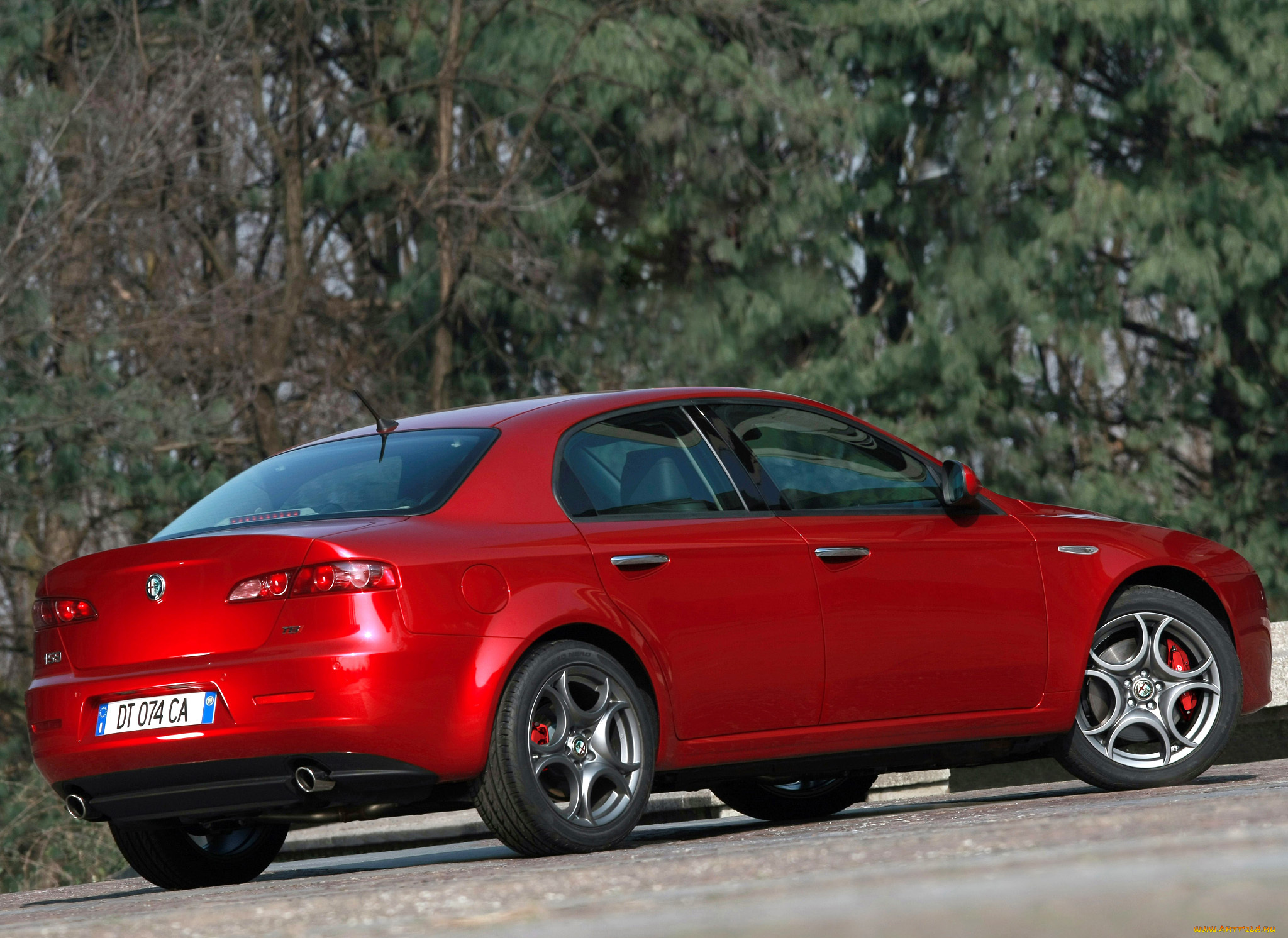 автомобили, alfa, romeo, красный