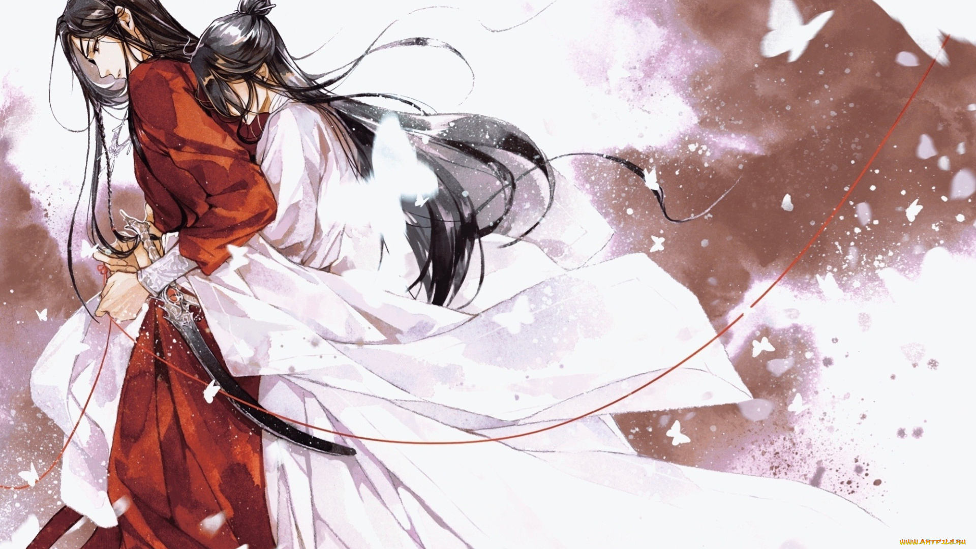 аниме, tian, guan, ci, fu, хуа, чэн, се, лянь