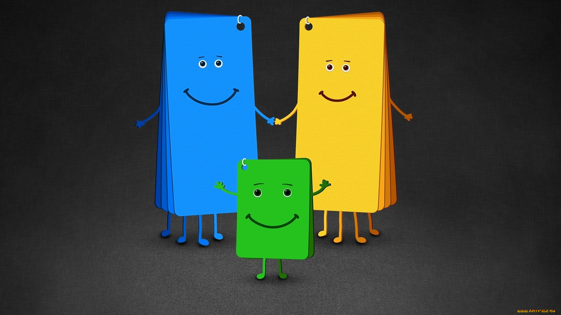 рисованное, vladstudio, блокноты, семья, цвета