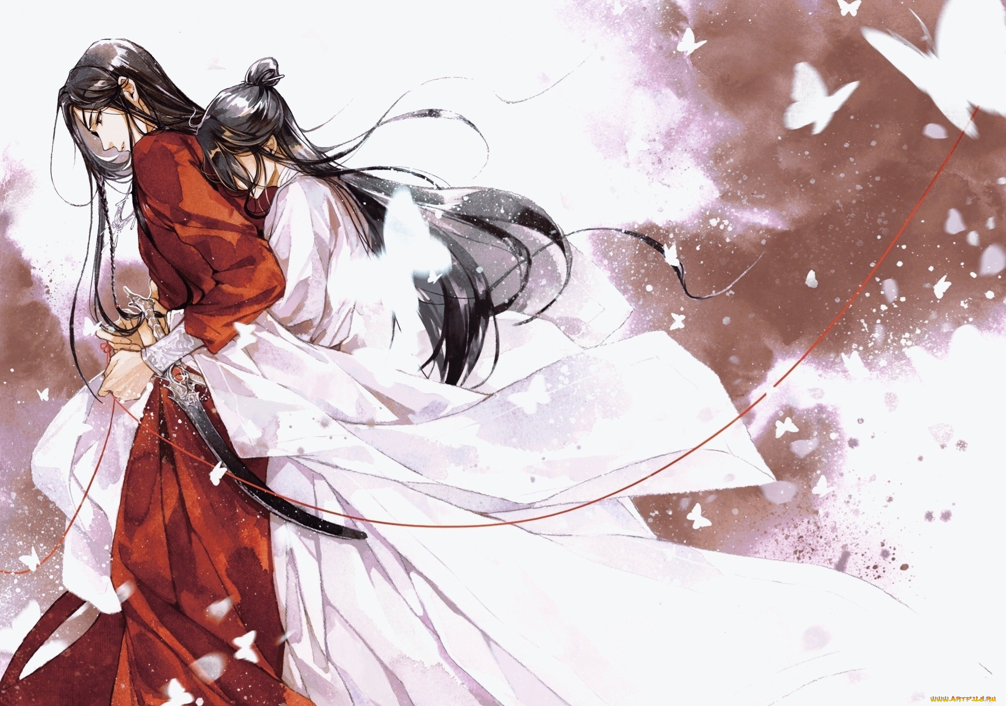 аниме, tian, guan, ci, fu, хуа, чэн, се, лянь