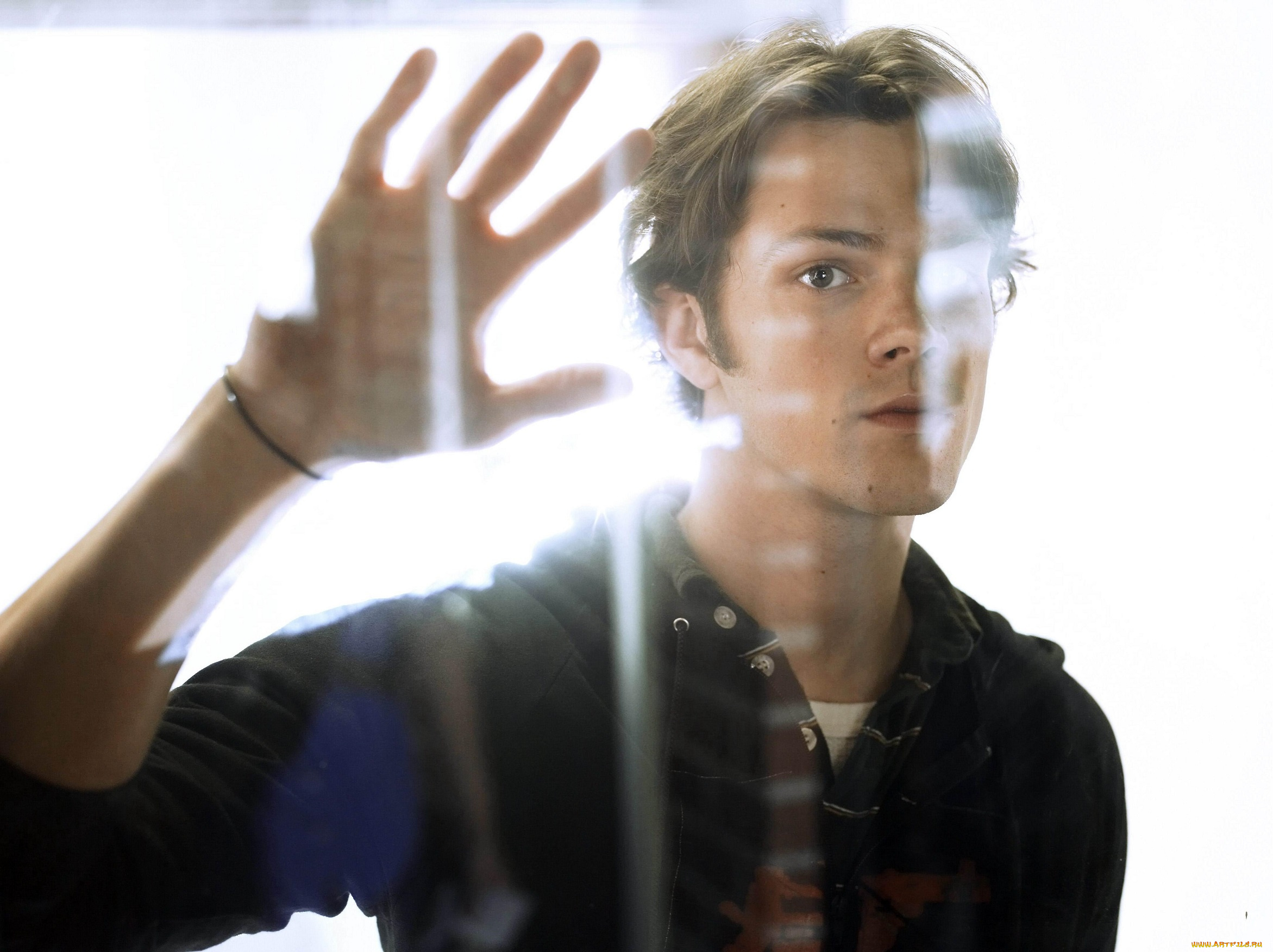 мужчины, jared, padalecki, актер, стекло