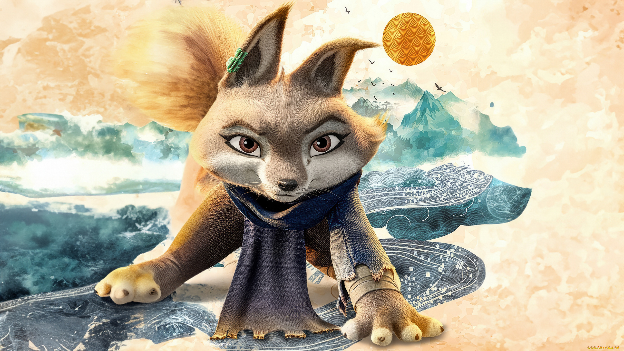 kung, fu, panda, 4, , , 2024, , мультфильмы, kung, fu, panda, 4, кунг, фу, панда, пeрсoнаж, аквафина, awkwafina, zhen, озвучка