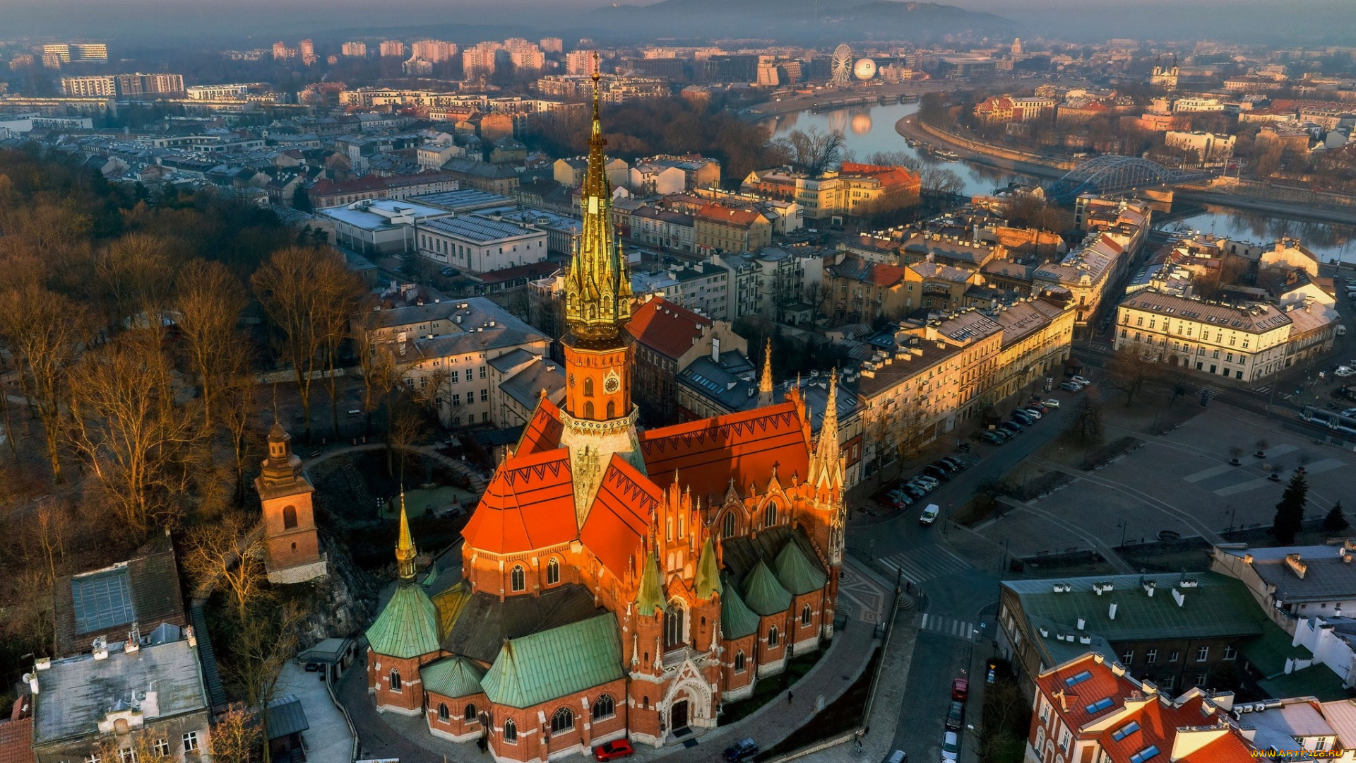saint, joseph, church, города, краков, , польша, saint, joseph, church