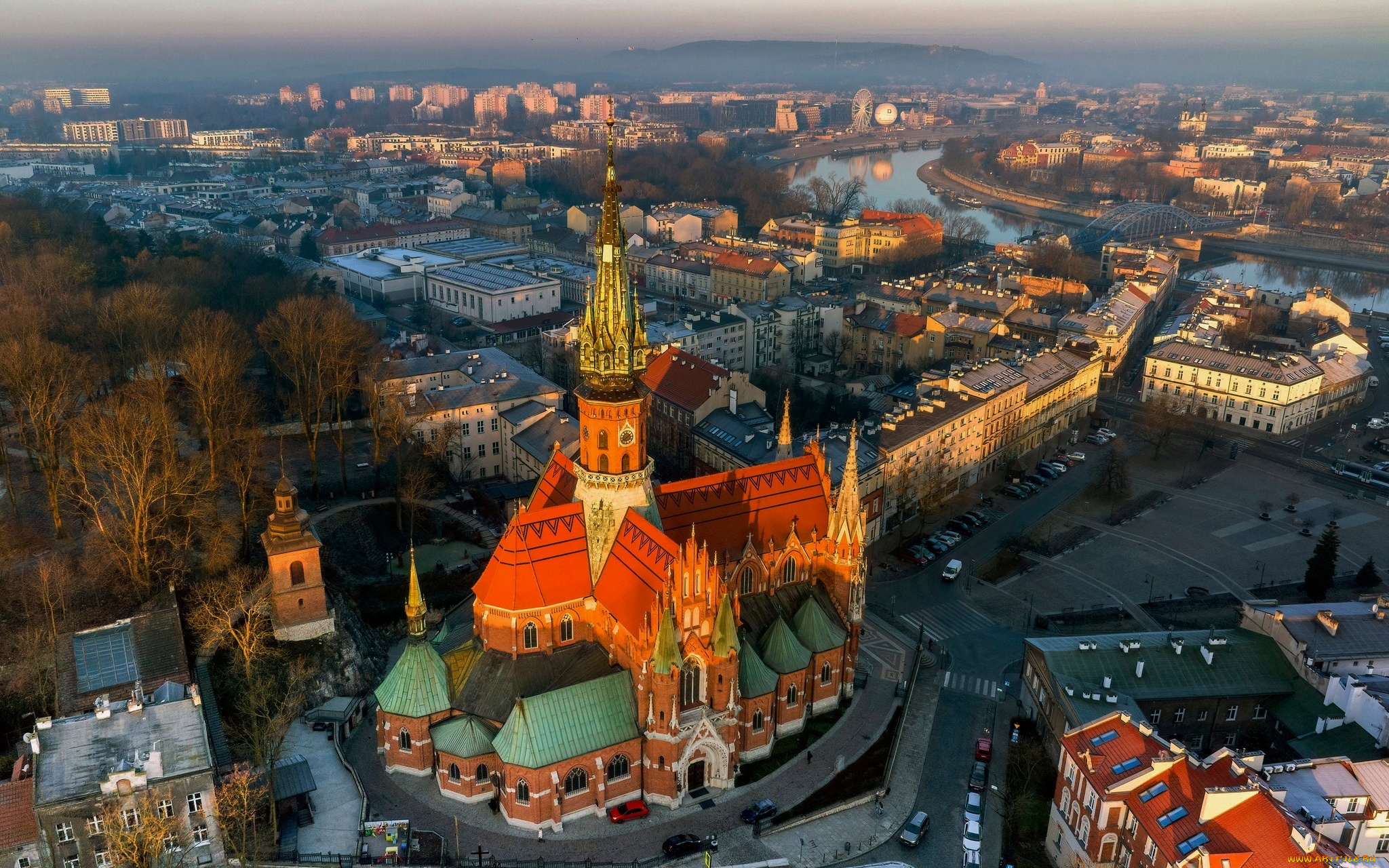 saint, joseph, church, города, краков, , польша, saint, joseph, church
