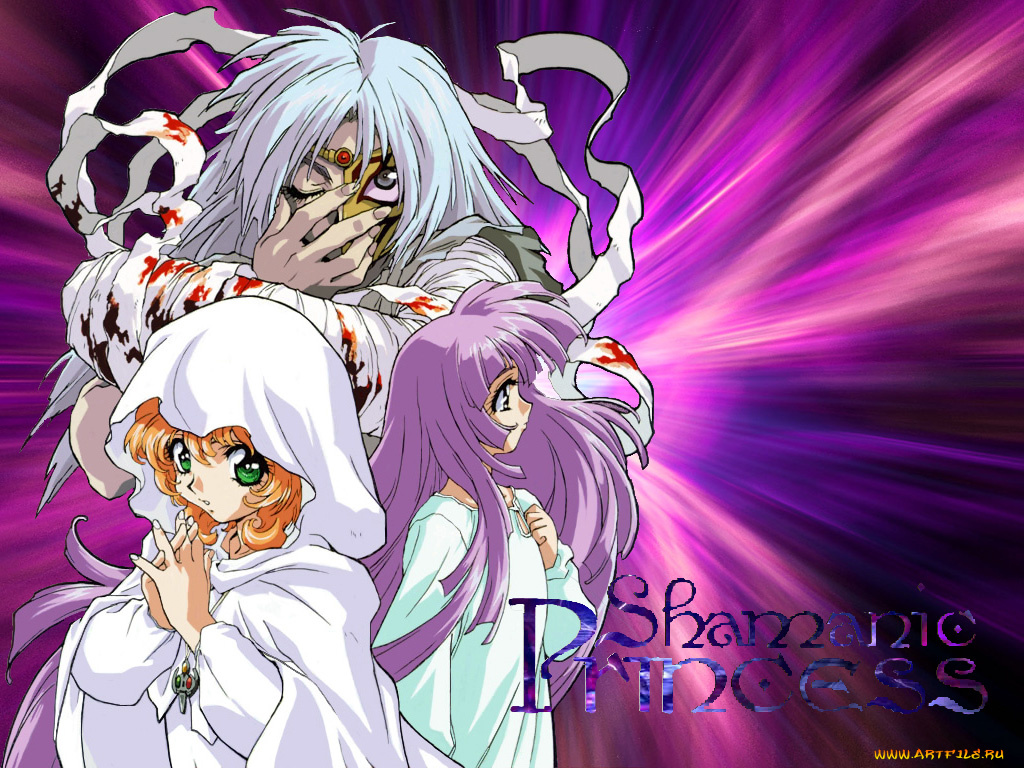 shamanic, princess, аниме