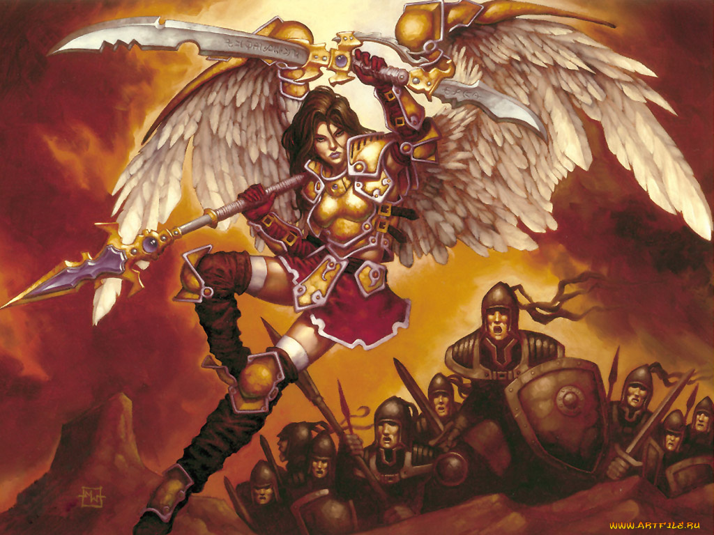 фэнтези, ангелы