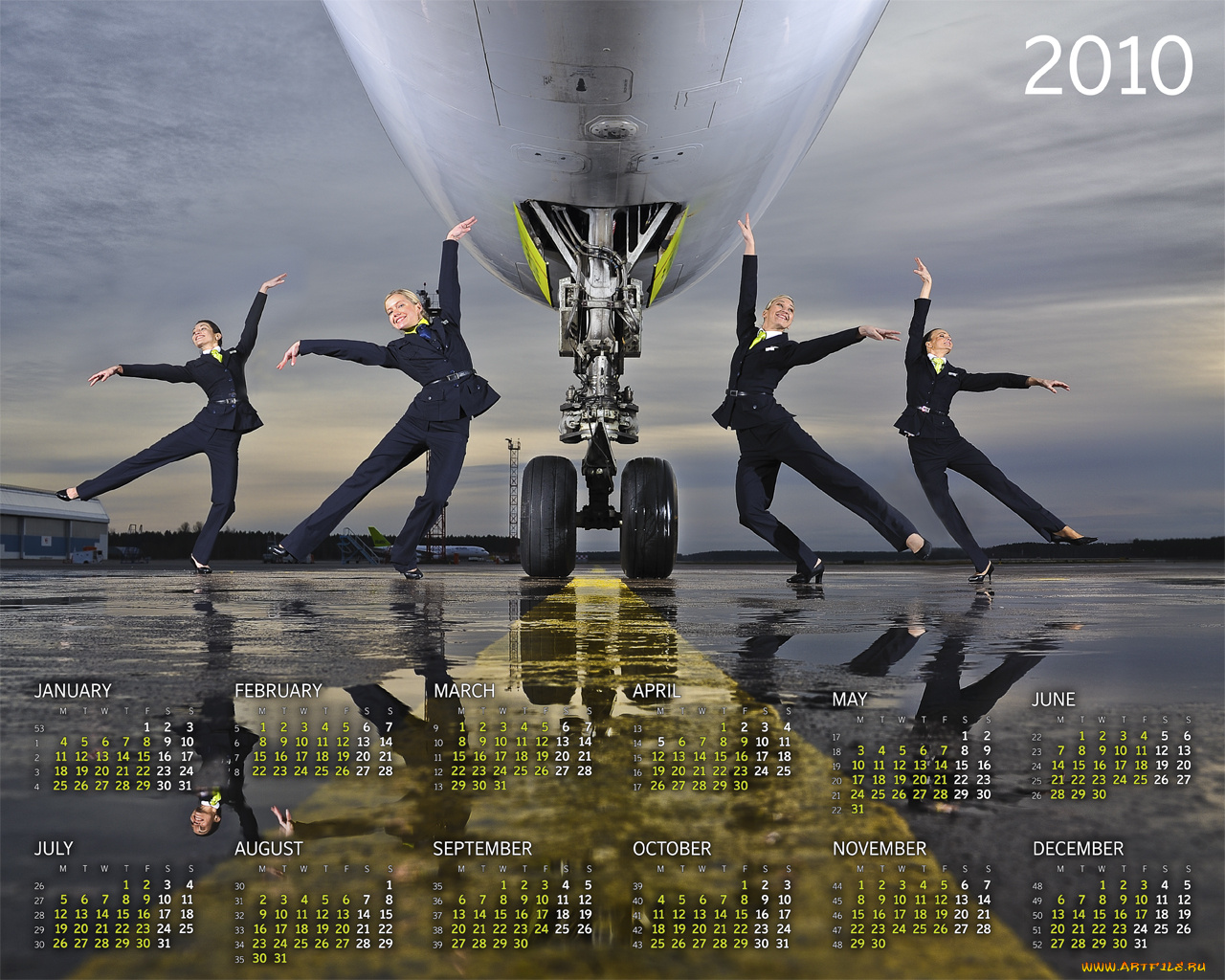 календари, авиация