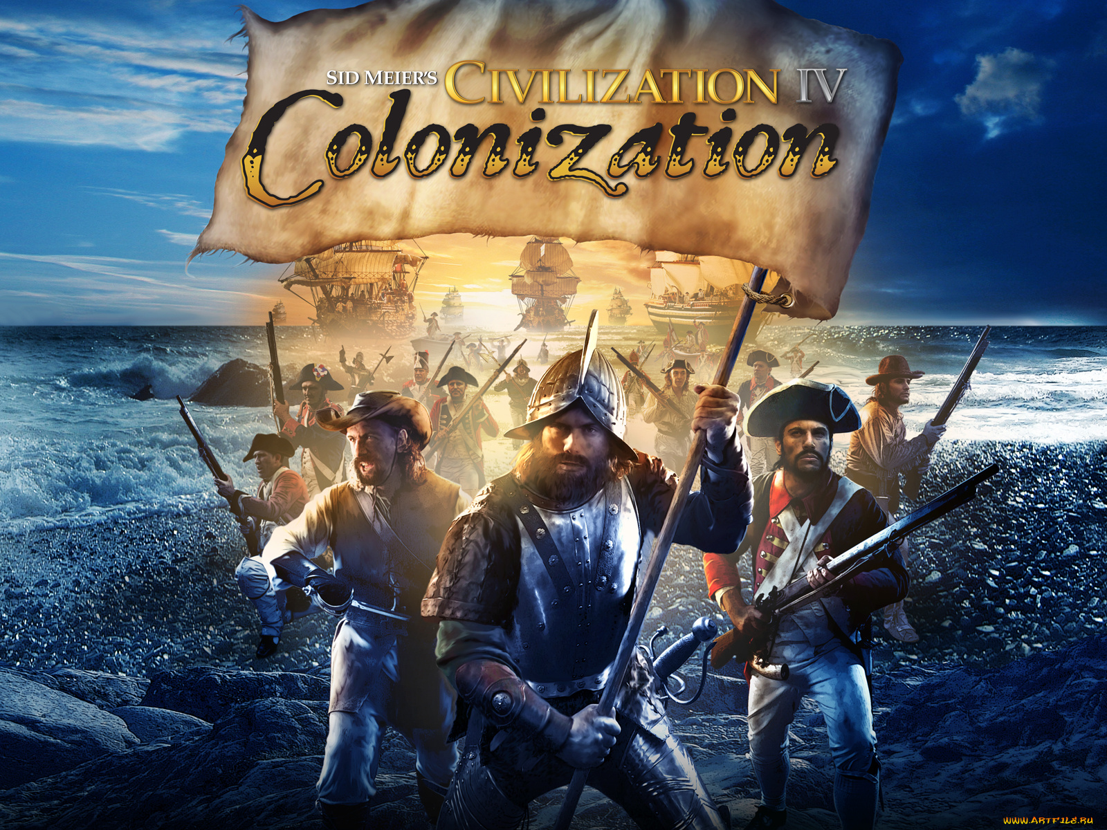 sid, meier`s, civilization, iv, colonization, видео, игры