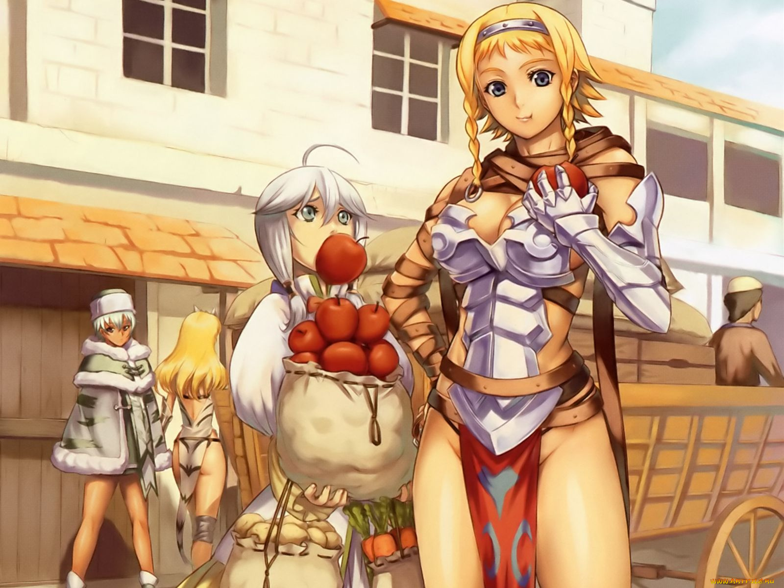 queen`s, blade, аниме