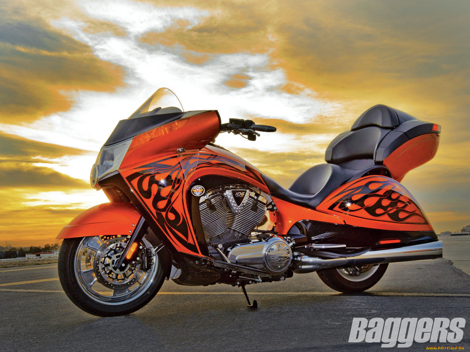 мотоциклы, customs, victory