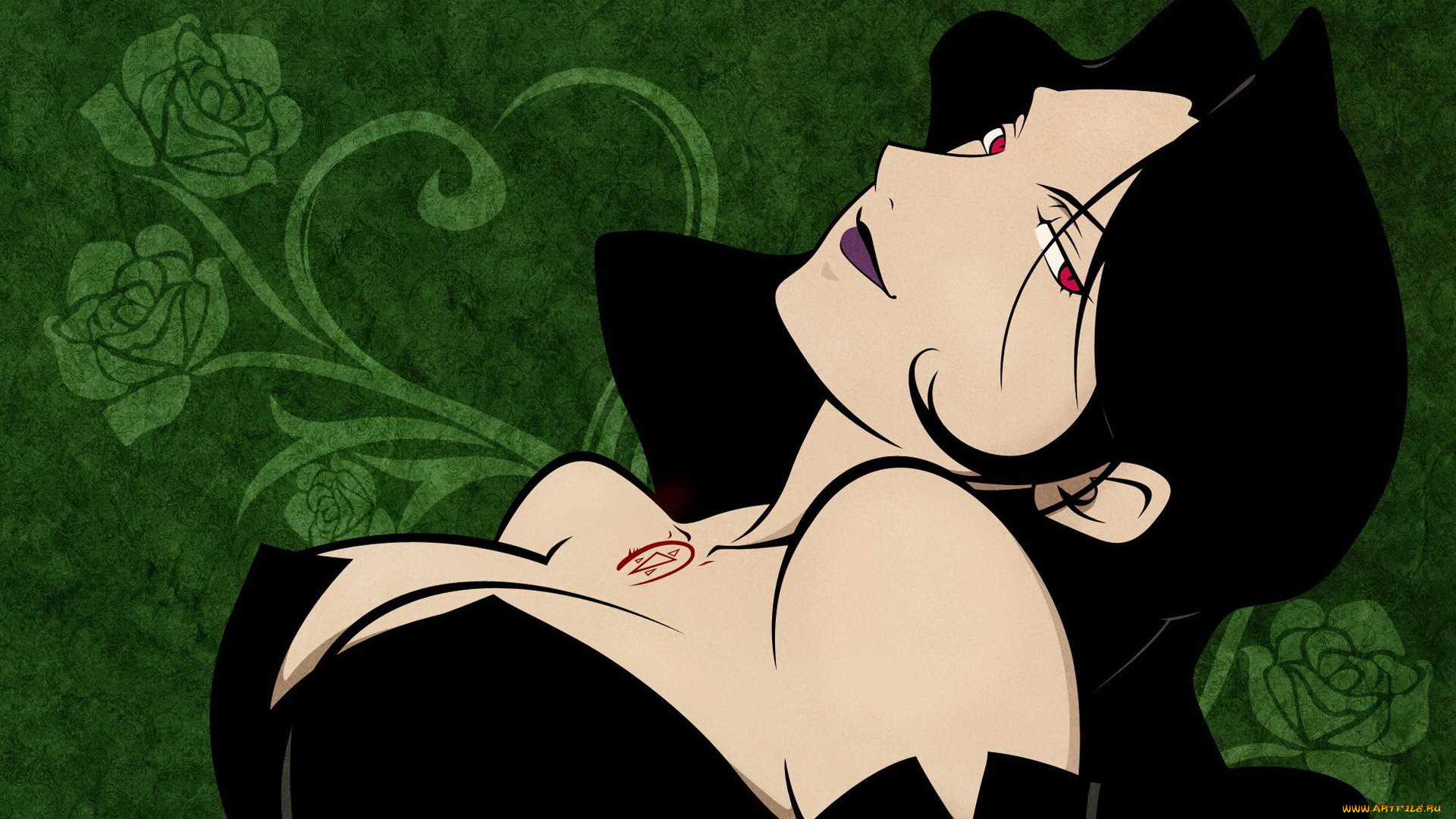 аниме, fullmetal, alchemist, стальной, алхимик, зеленый, фон