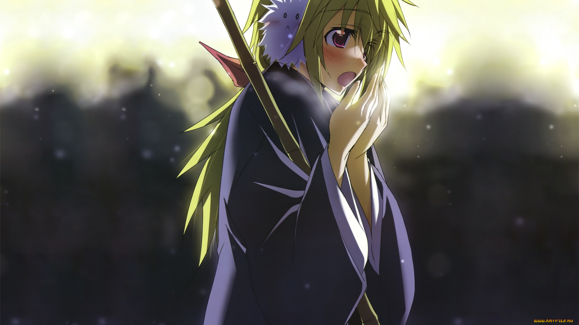 аниме, infinite, stratos, девушка